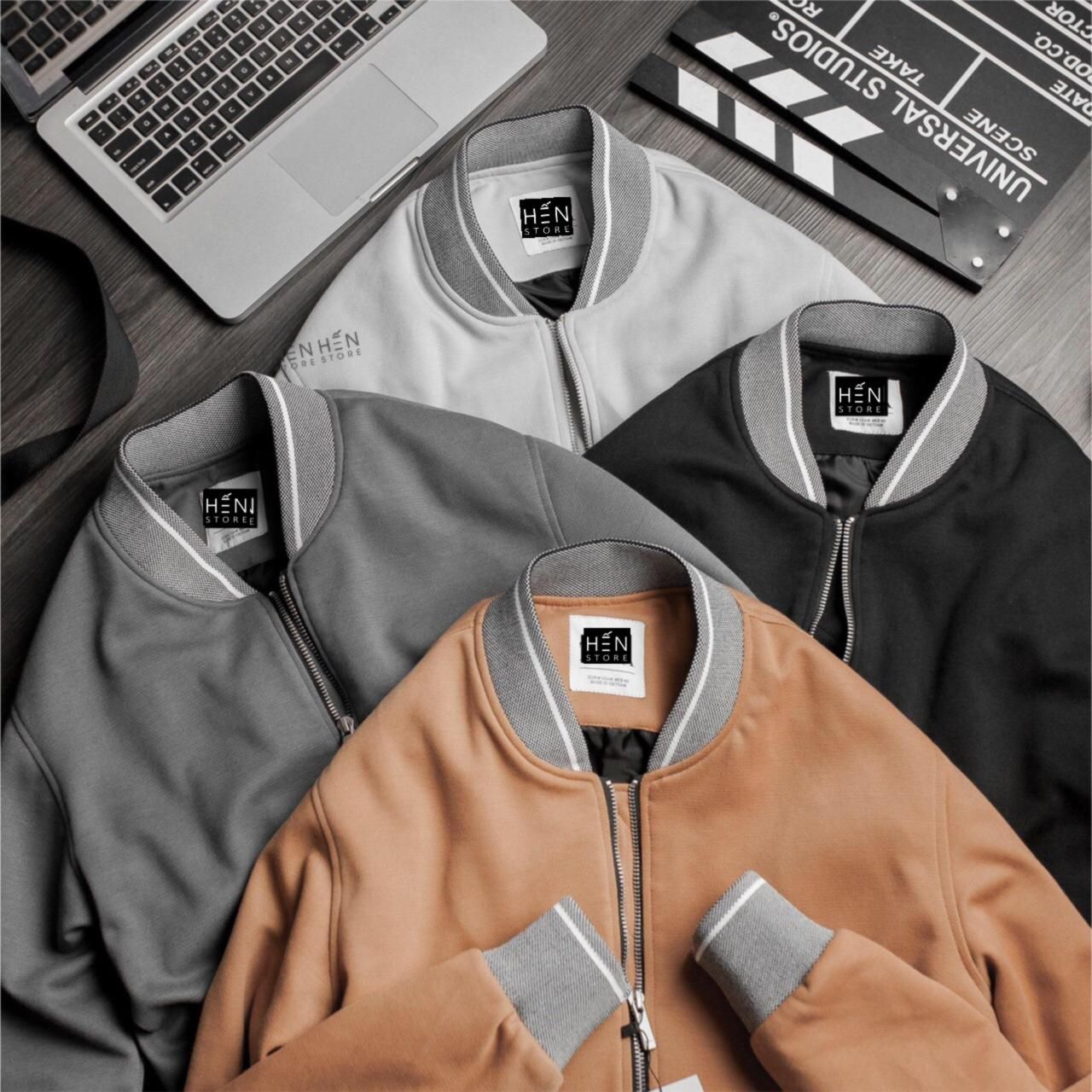 Áo Bomber ZR Viền Cổ