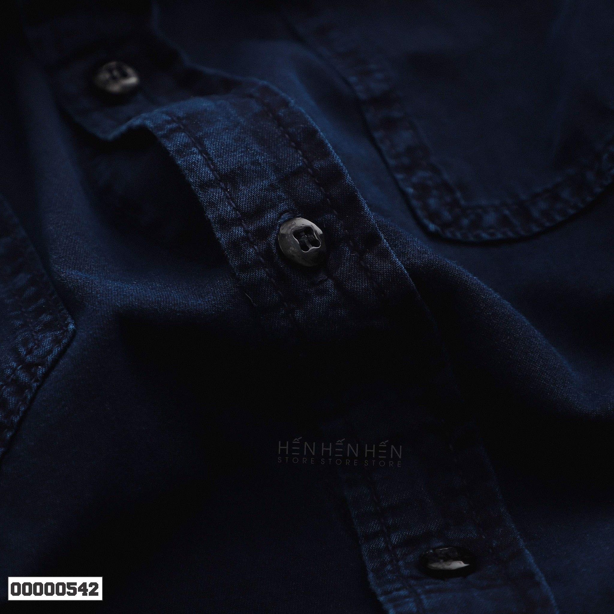 Áo denim ZR 2 túi 4M