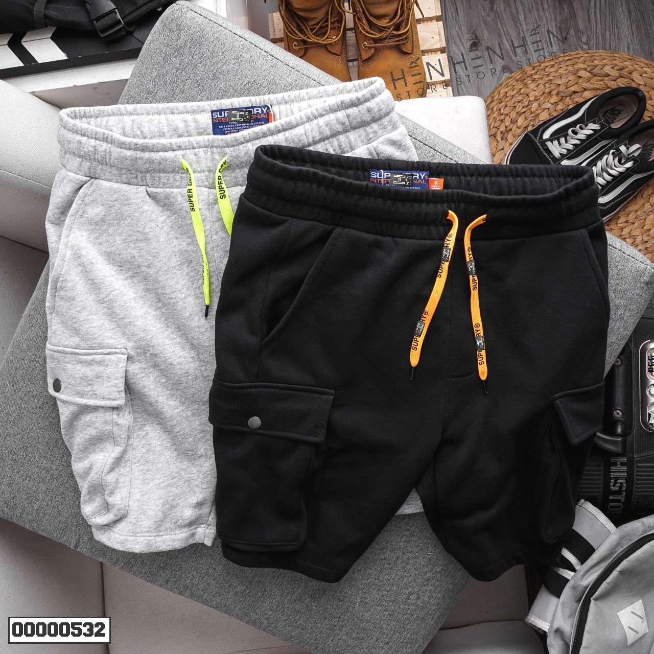 Quần short nỉ S.D TH 4M