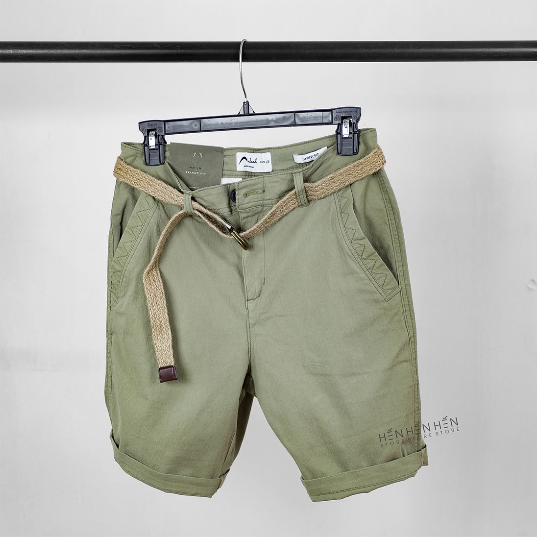 Quần short linen Musland 6M