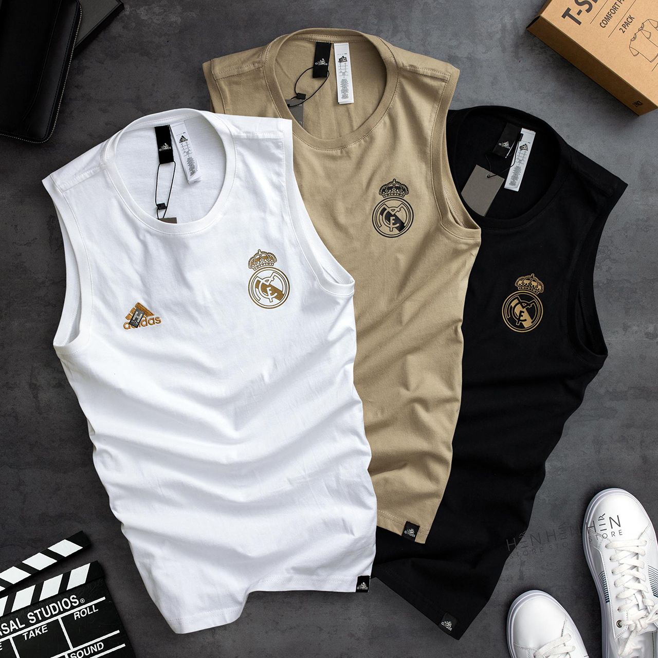 Áo tank top Adi.das CF 3M