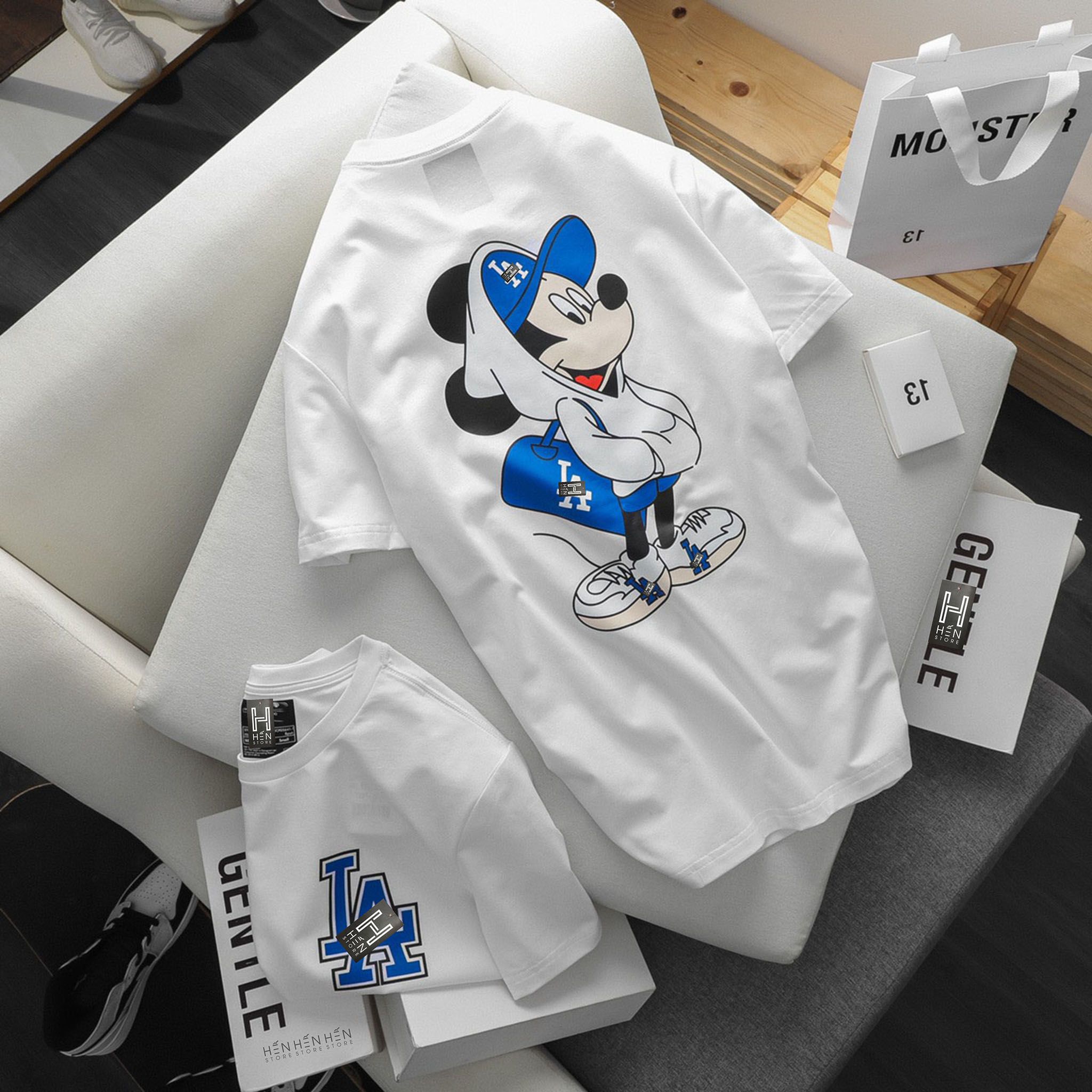 Áo thun M.L.B 3M Mickey