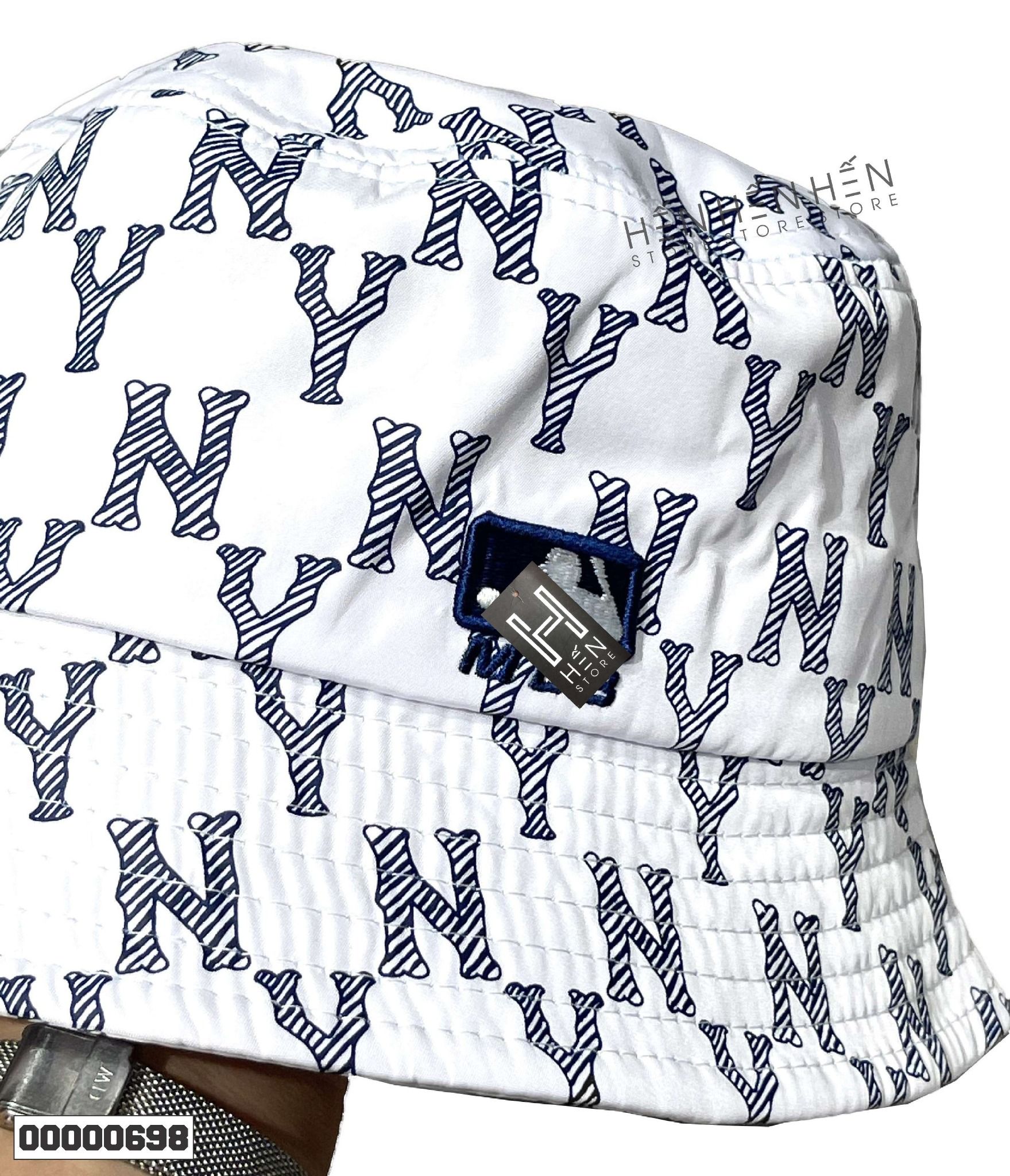 Nón bucket MLB phối NY 4M - 00000698
