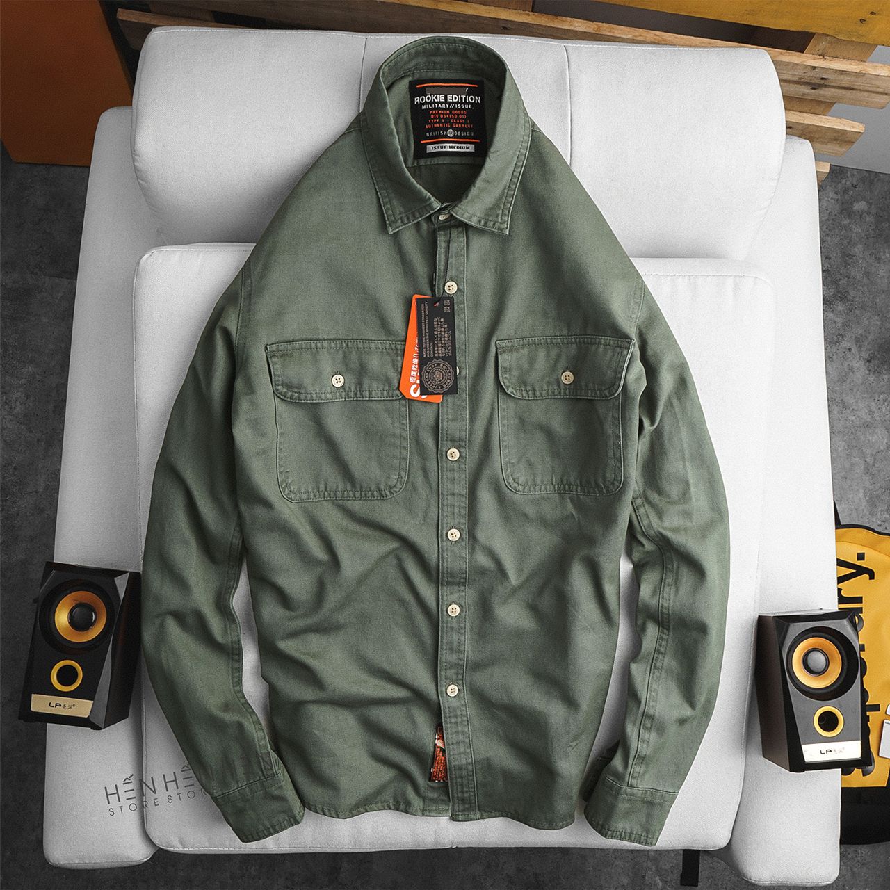 Áo denim Super.dry 4M