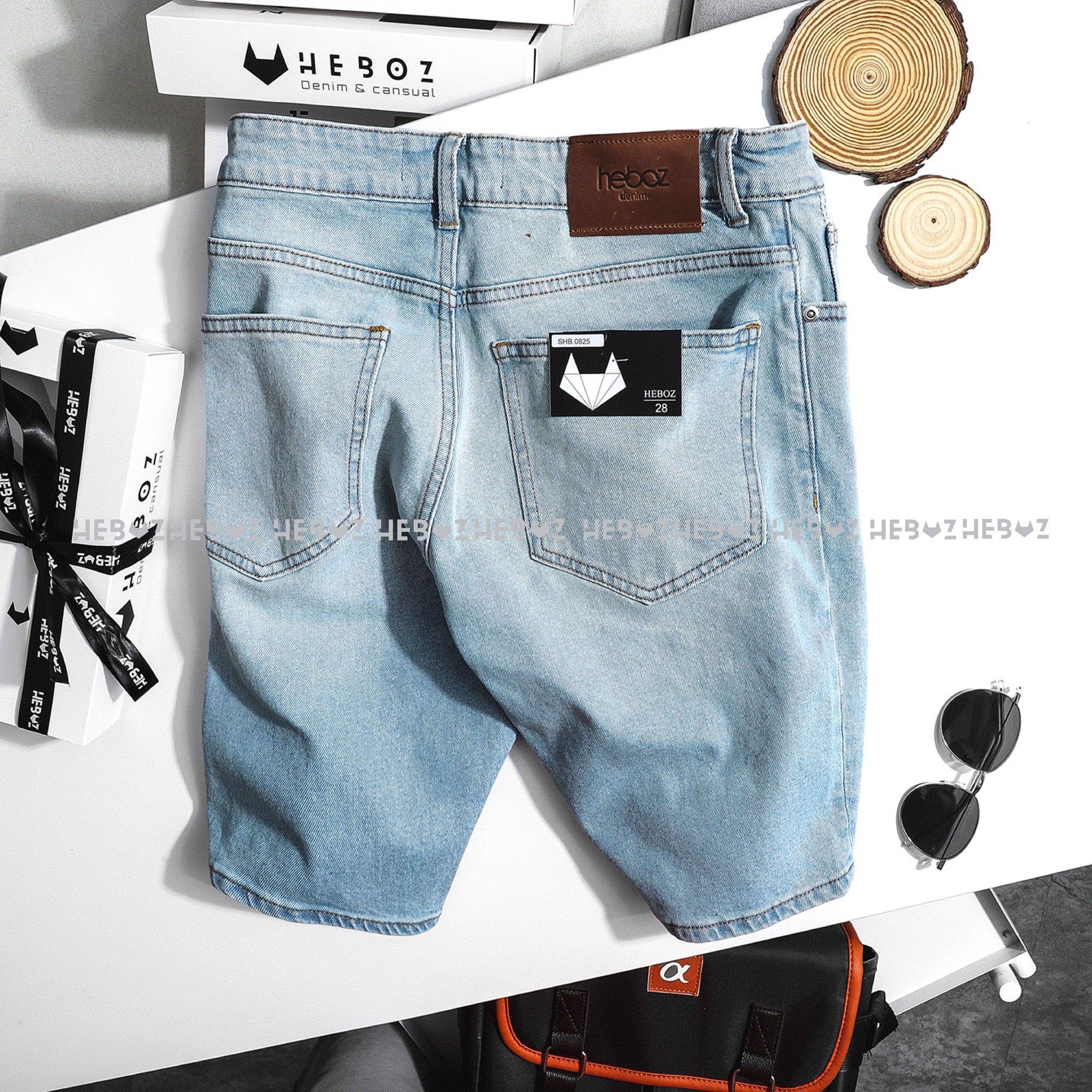 Quần short jean Heboz 082 4M