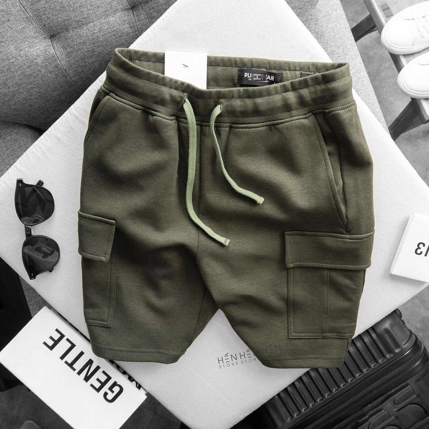 Quần short nỉ PB 5M