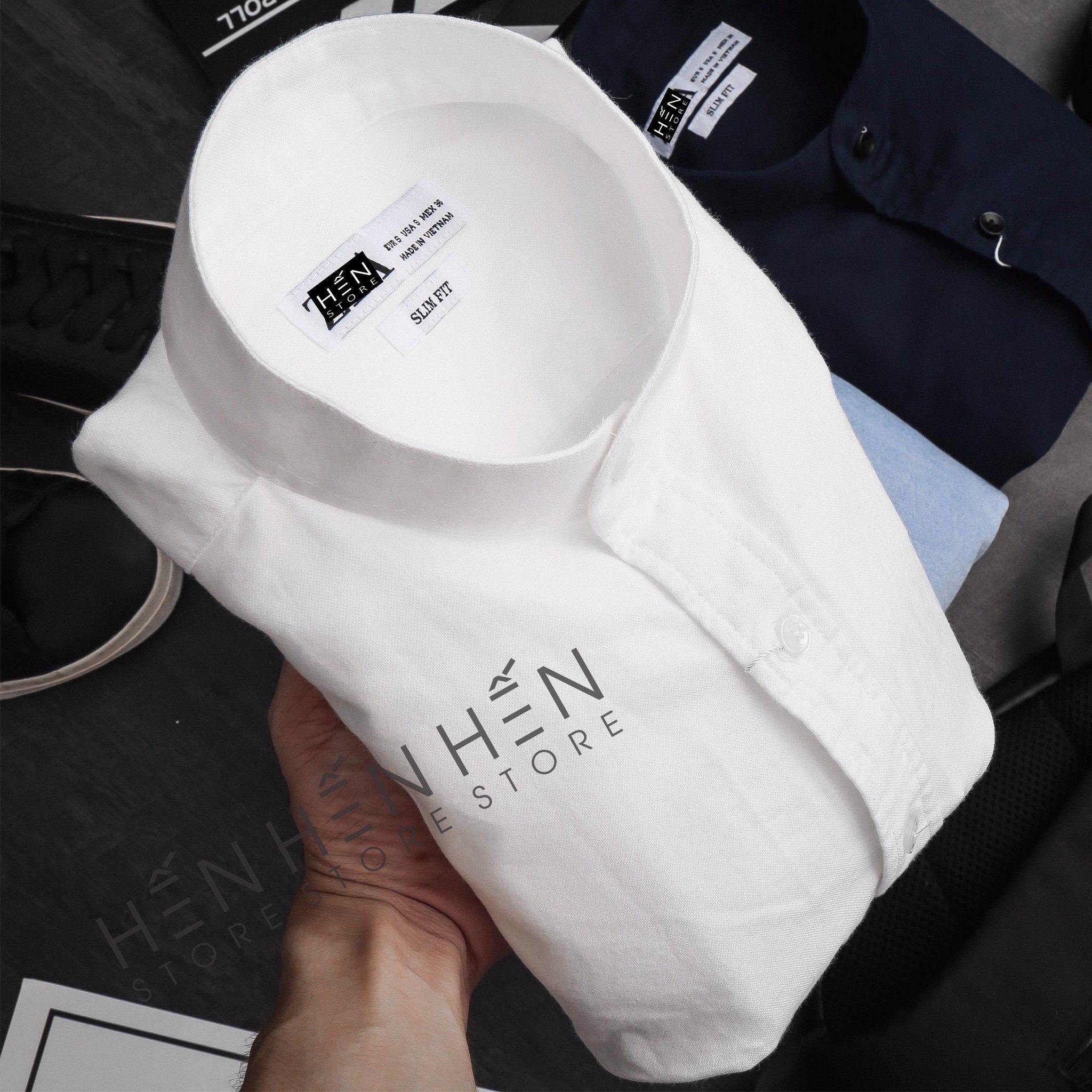 Áo Sơmi Cổ Trụ ZR Oxford 3M