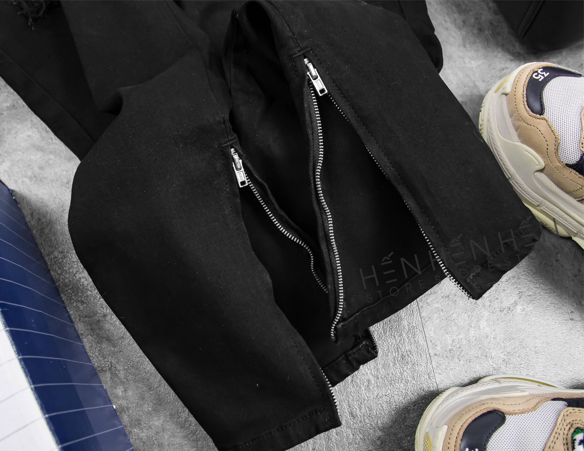 Quần Jean PP Rách Zip