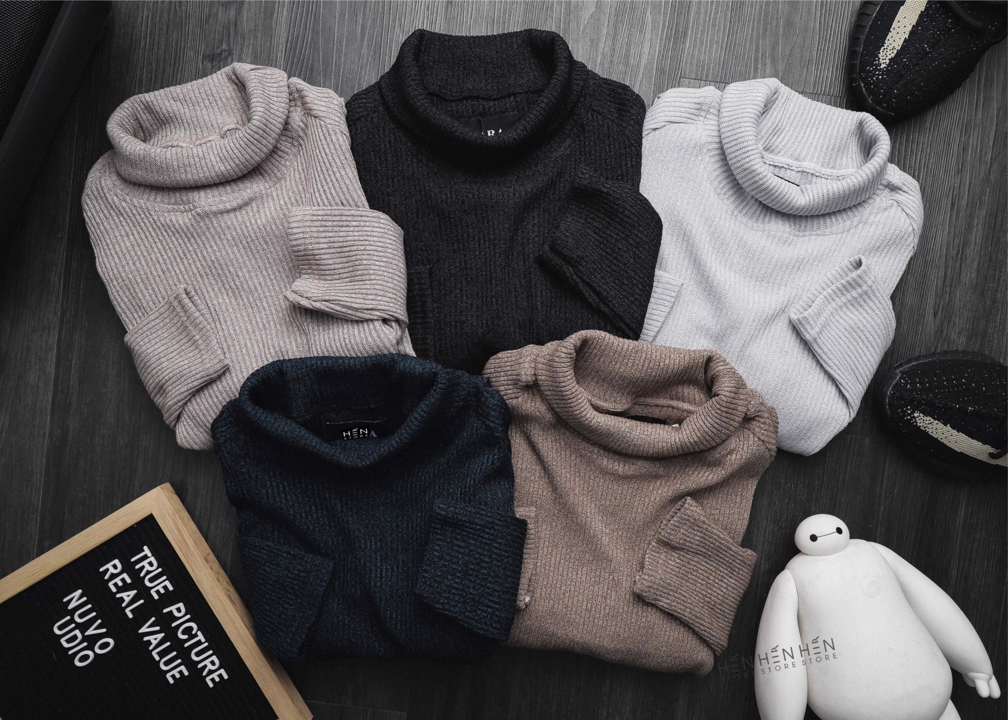 Áo Len Cổ Lọ ZR 5M