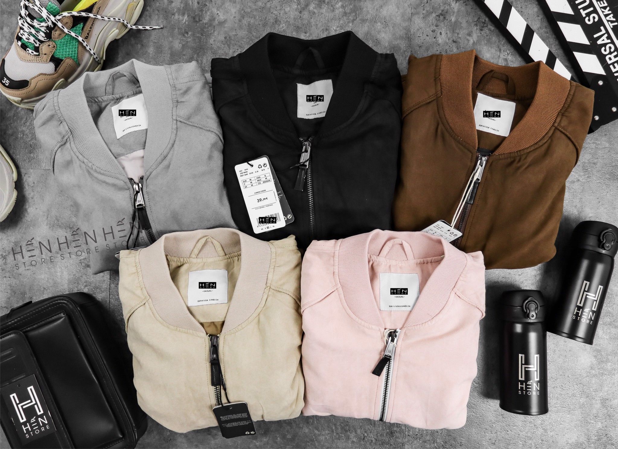 Áo Bomber Da Lộn MG 5M