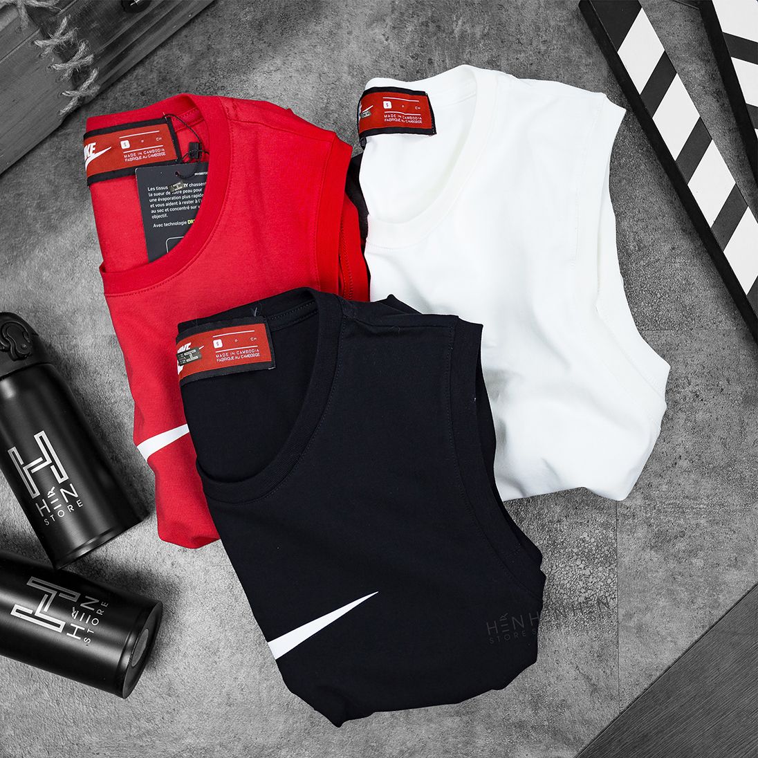 Áo thun Ni.ke tank top 3M