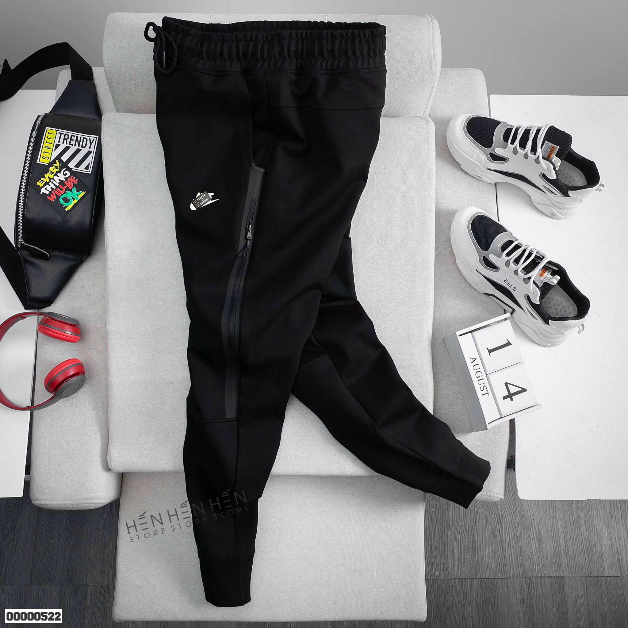 Quần jogger thun NK 2M
