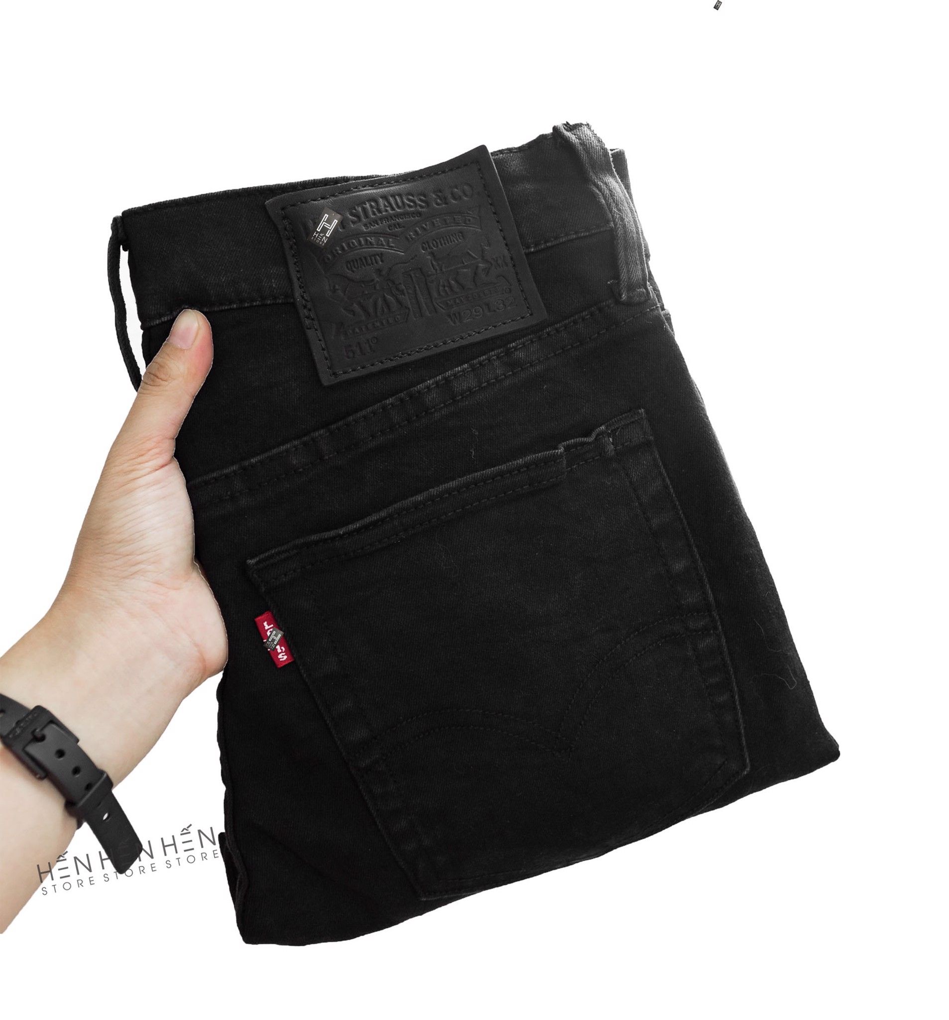 Quần jean Le.vis 511 đen