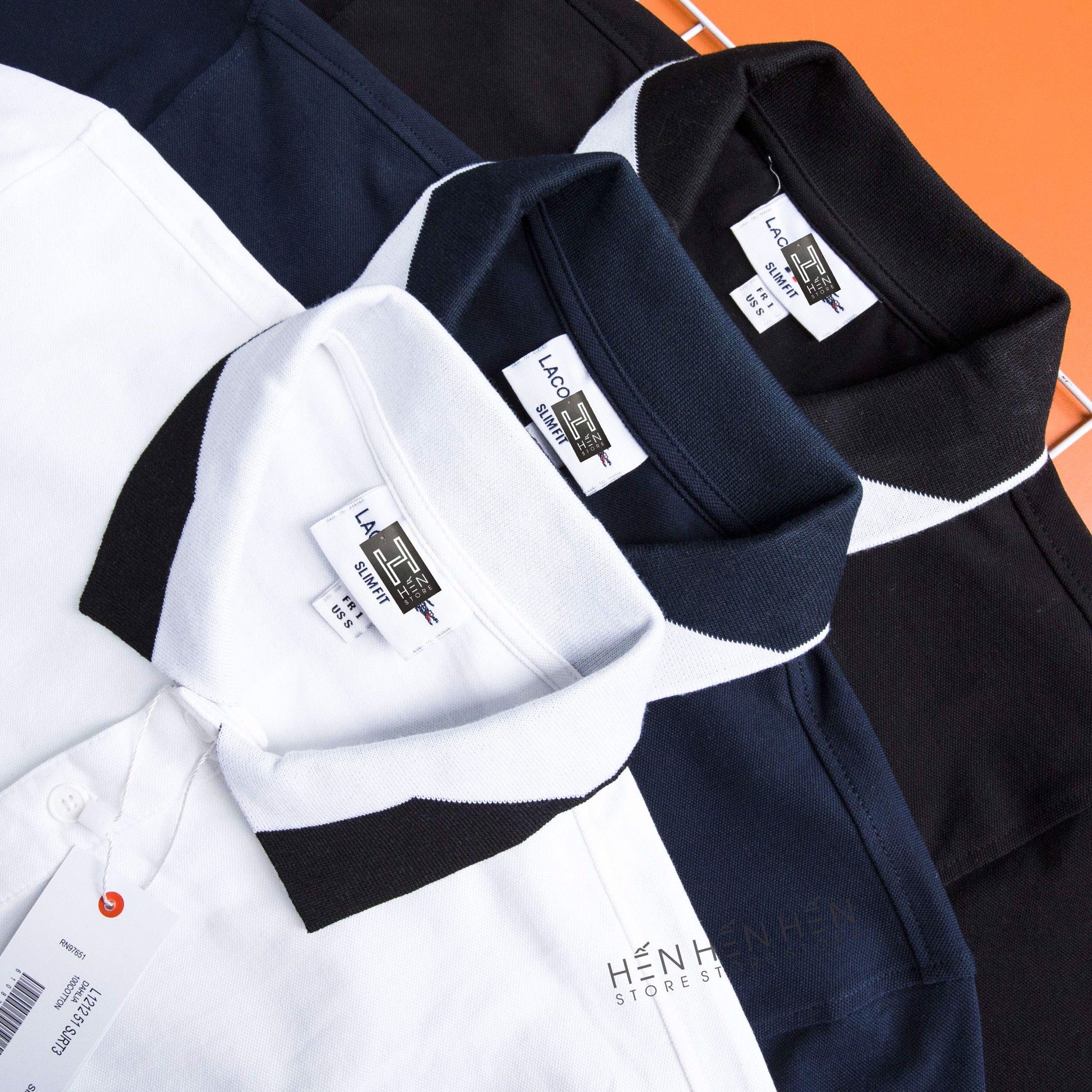 Áo polo LC viền cổ 2C 3M