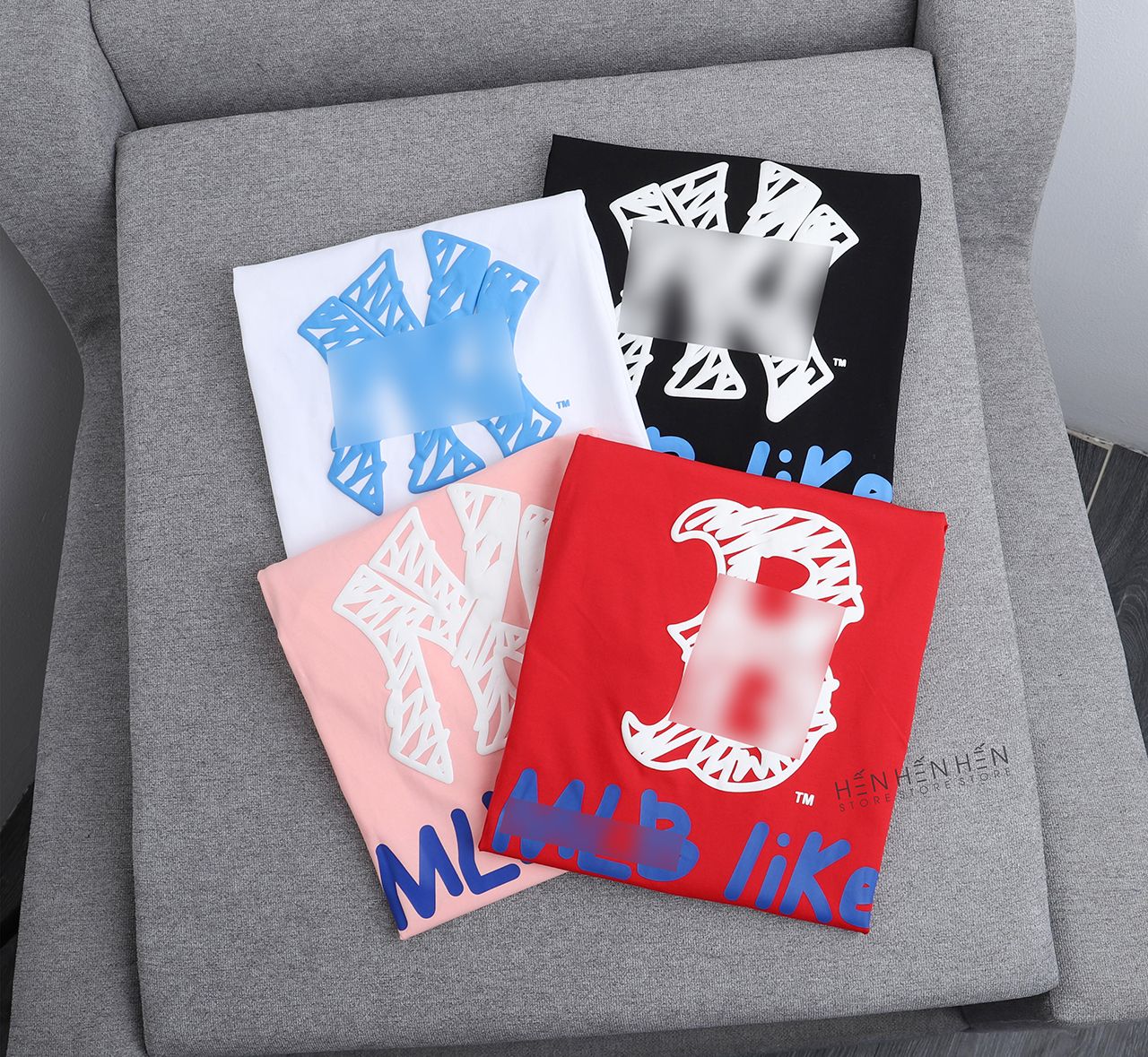 Áo tank top MLB logo nổi 4M