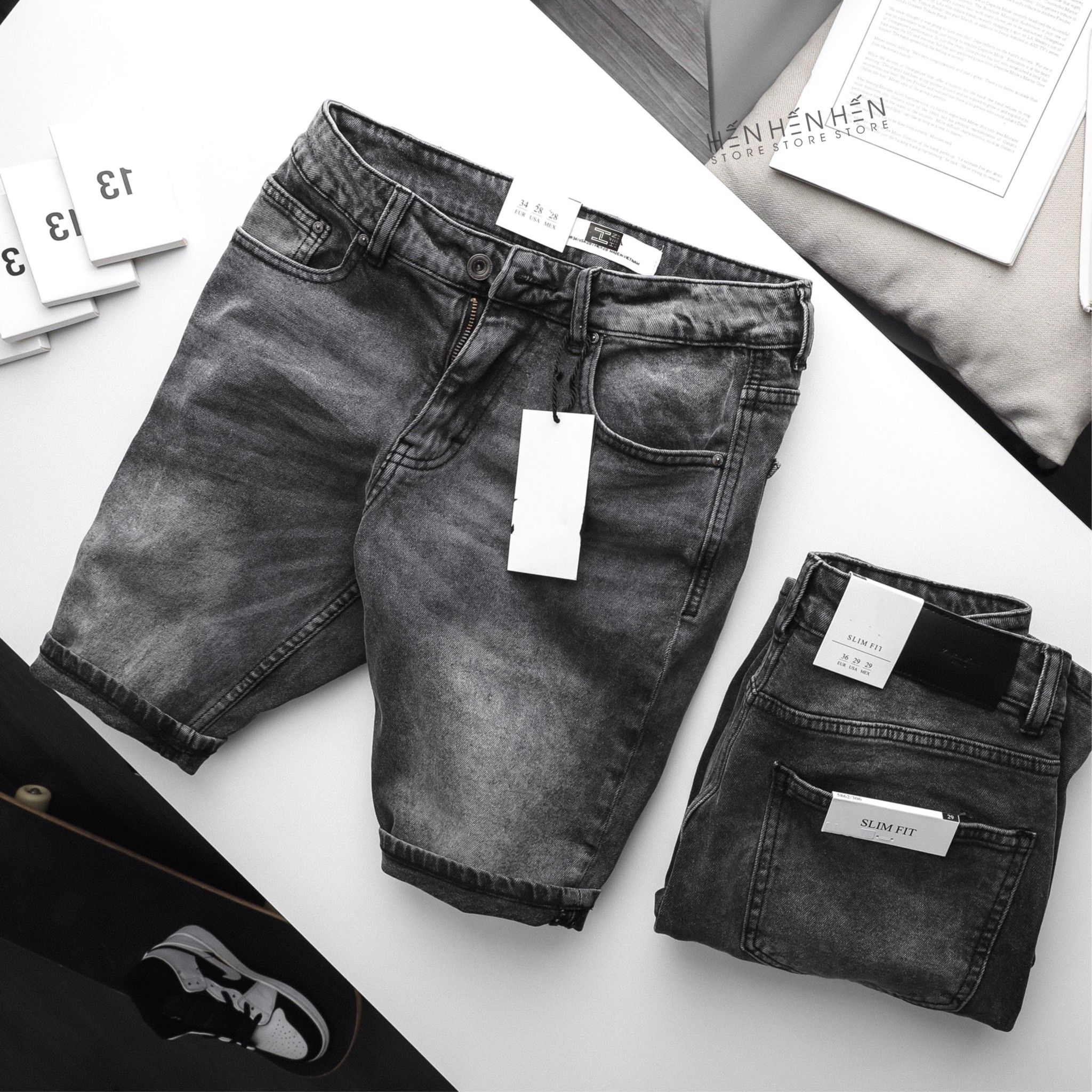 Quần short jean Z.ara 4M T