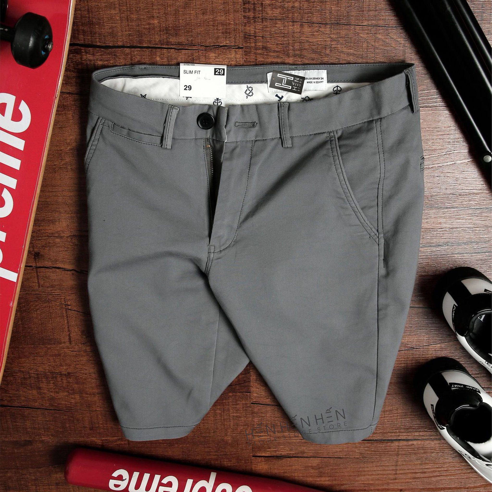 Quần short kaki Za.ra 6M