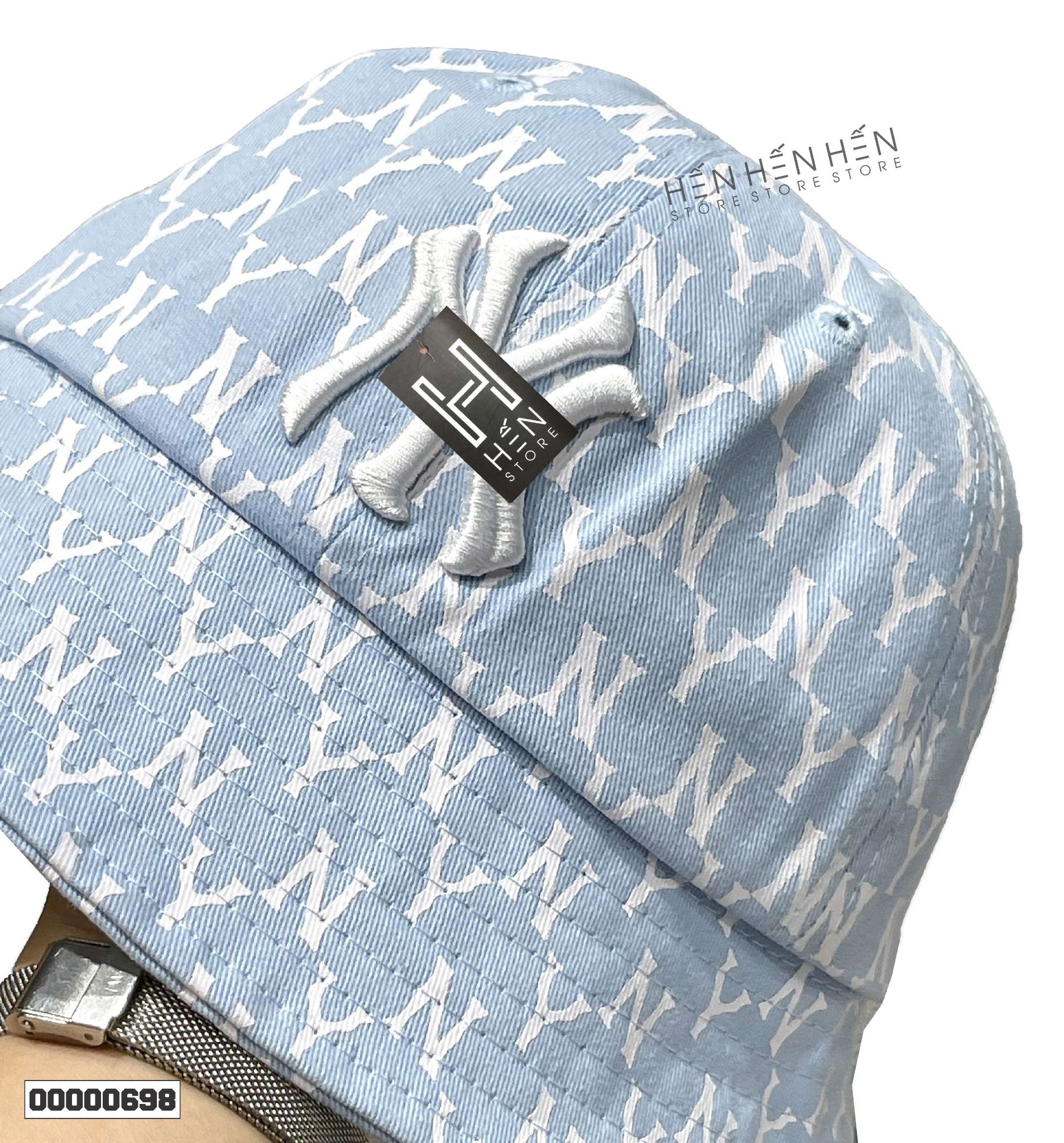 Nón bucket MLB phối NY 4M - 00000698