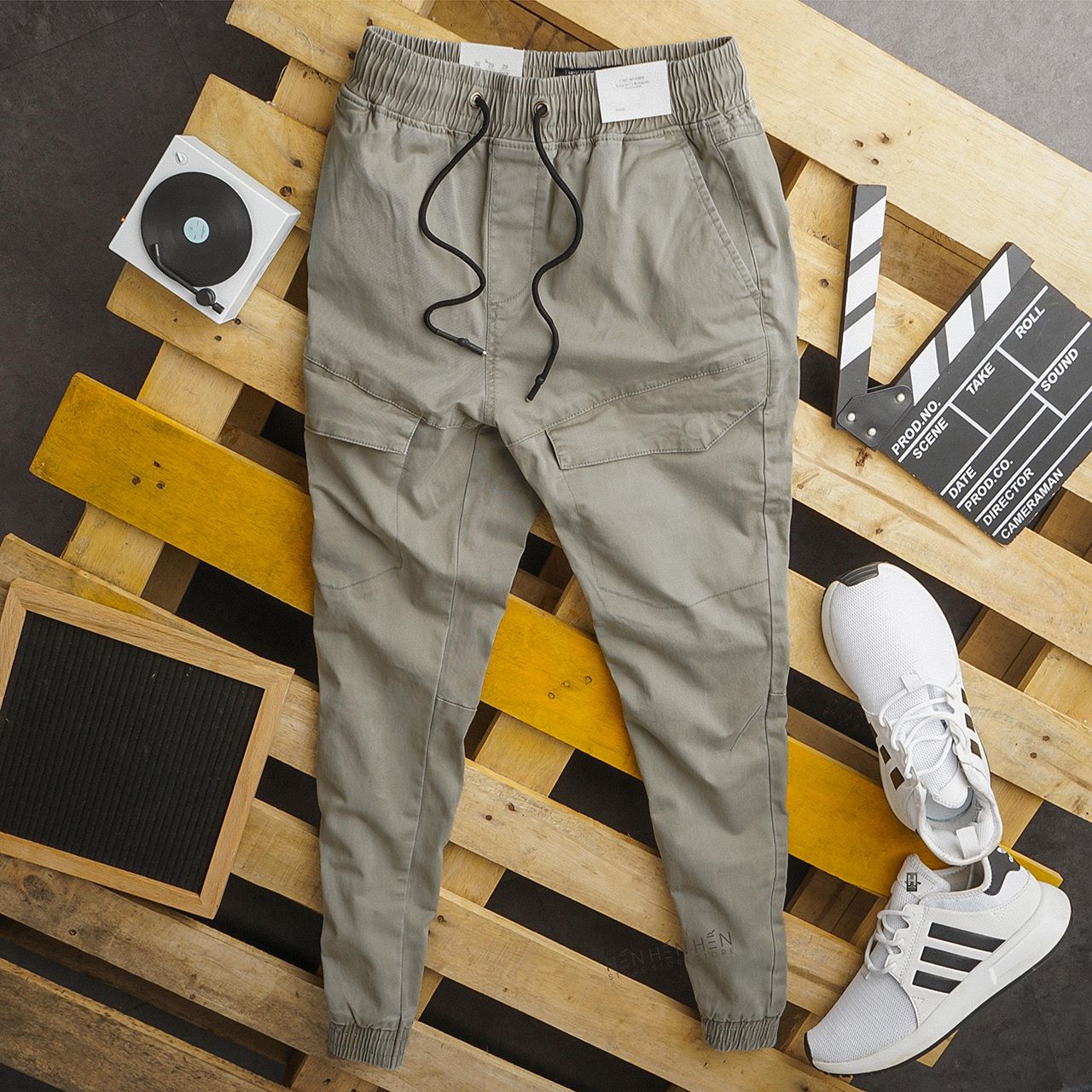 Quần jogger kaki Za.ra 5M