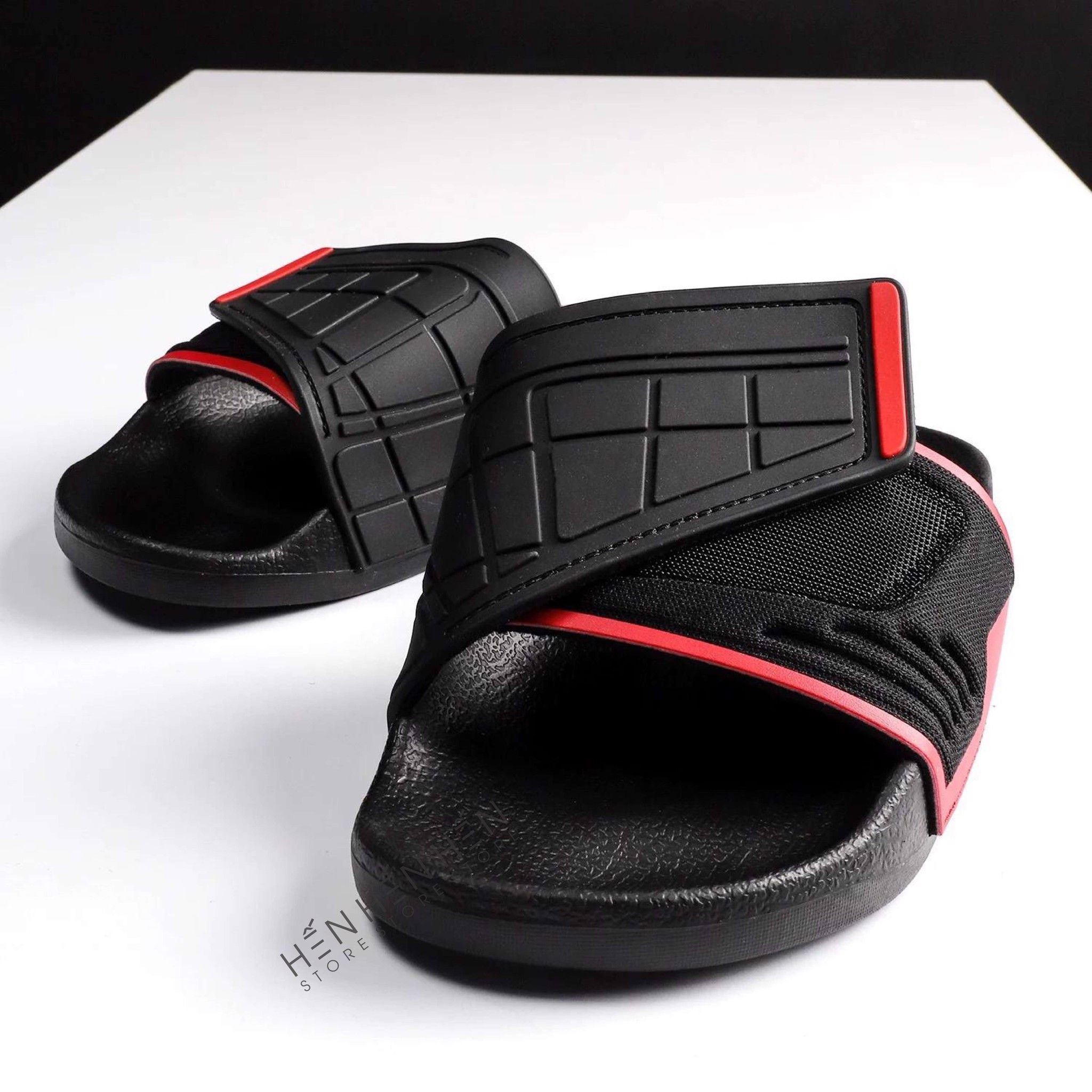 Dép ZR đen phối đỏ