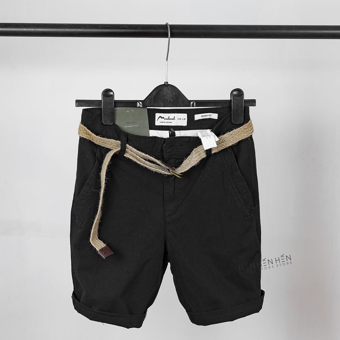 Quần short linen Musland 6M