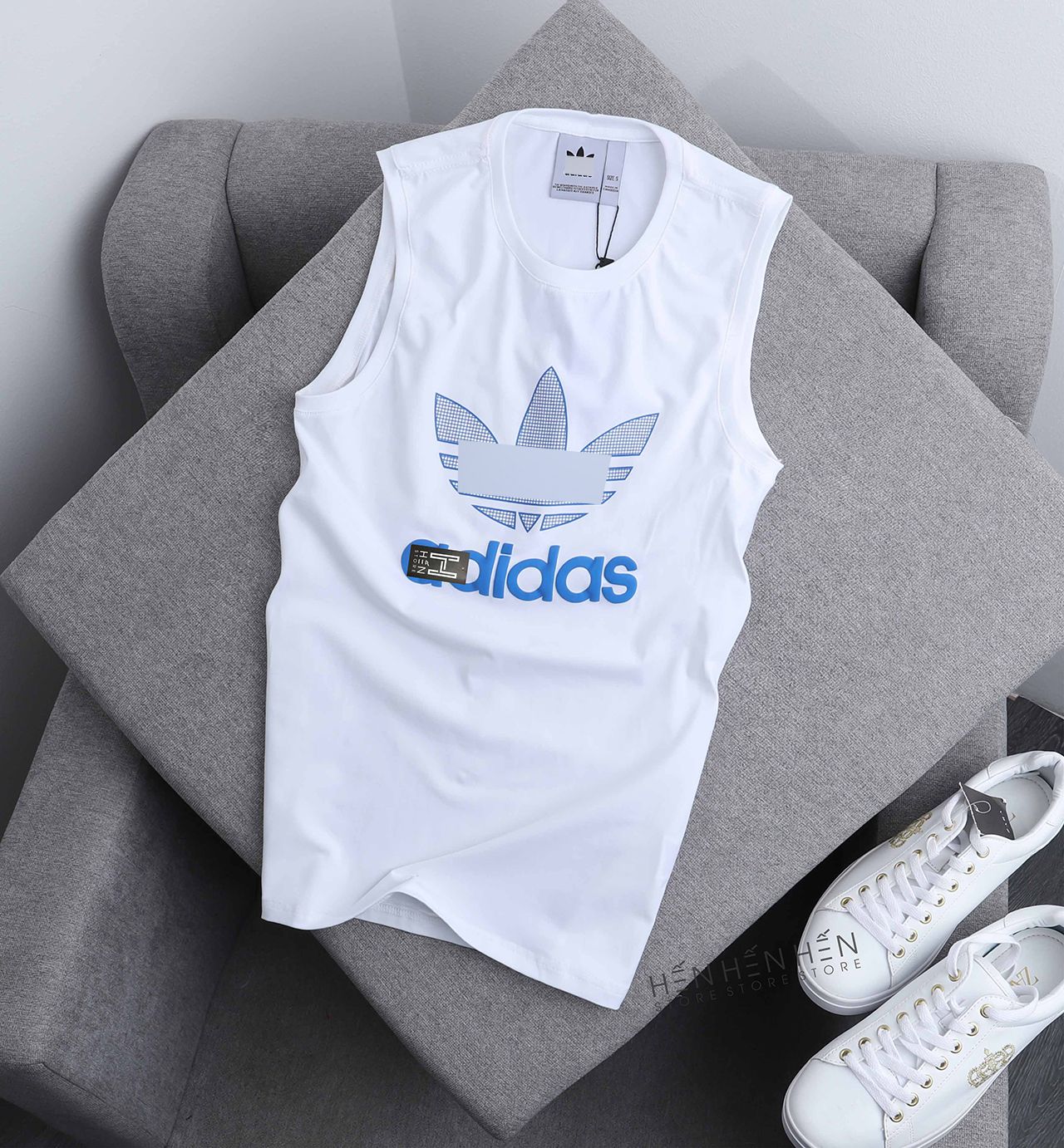 Áo tank top Adidas 3 lá 4M