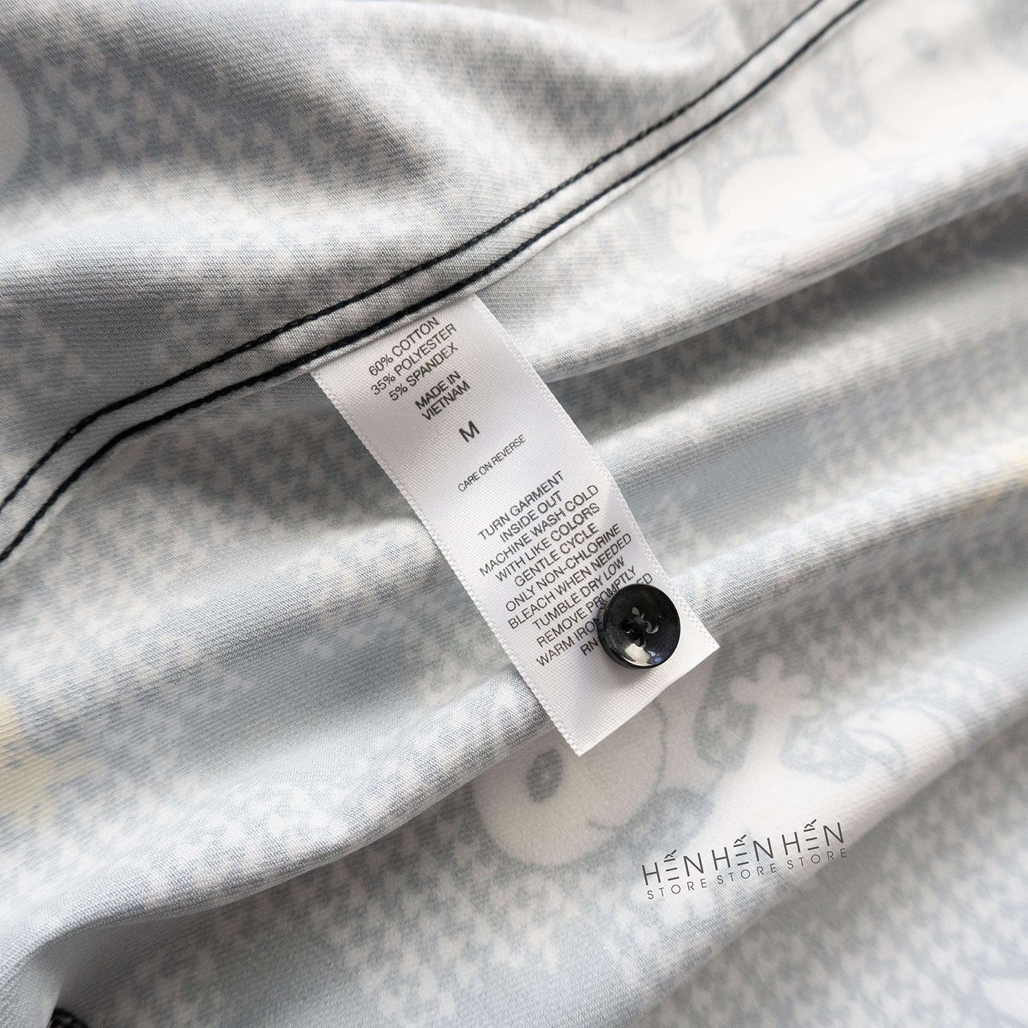 Áo sơ mi pijama họa tiết Sp.ao 5M