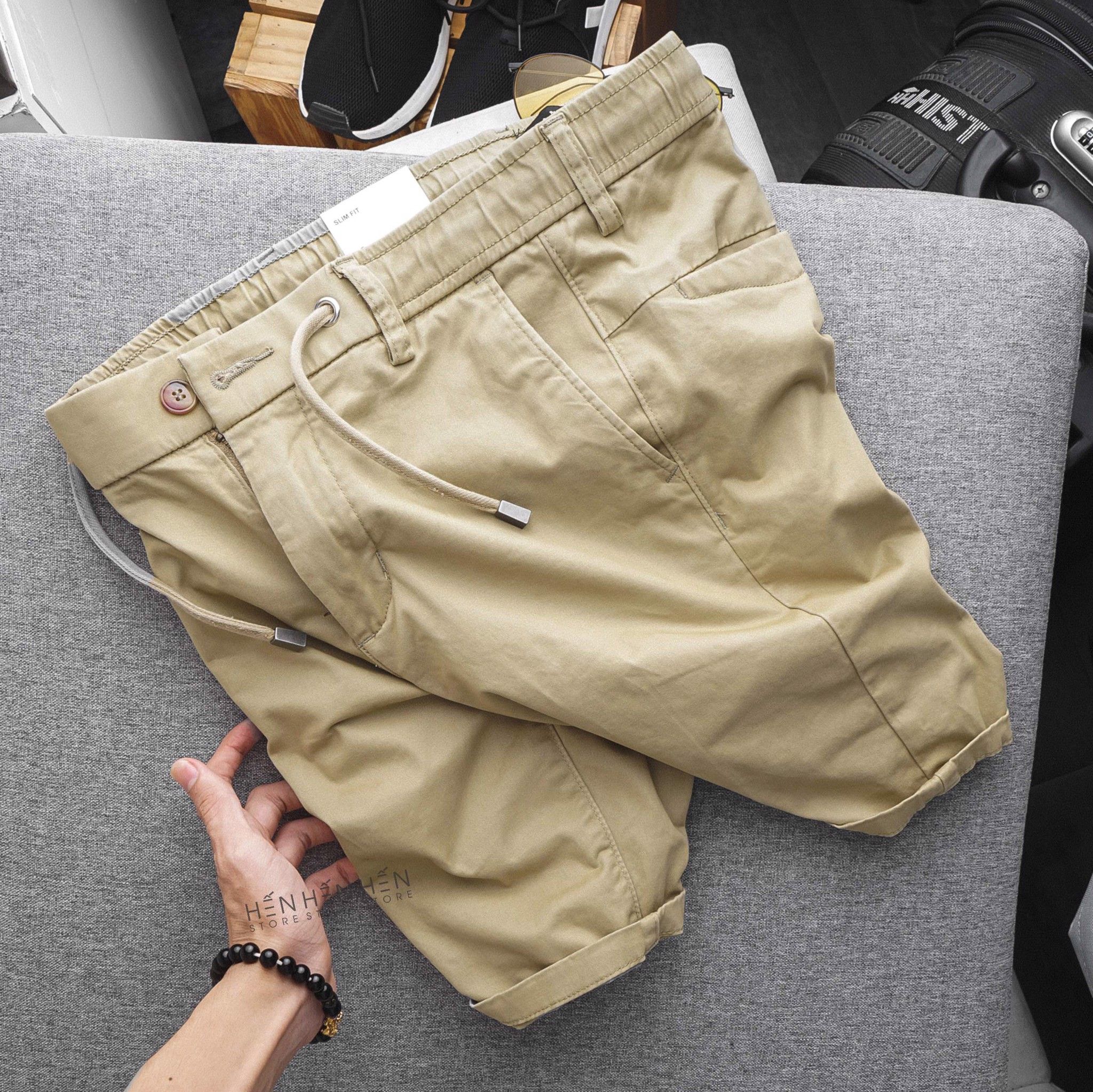 Quần short kaki Za.ra 5M new