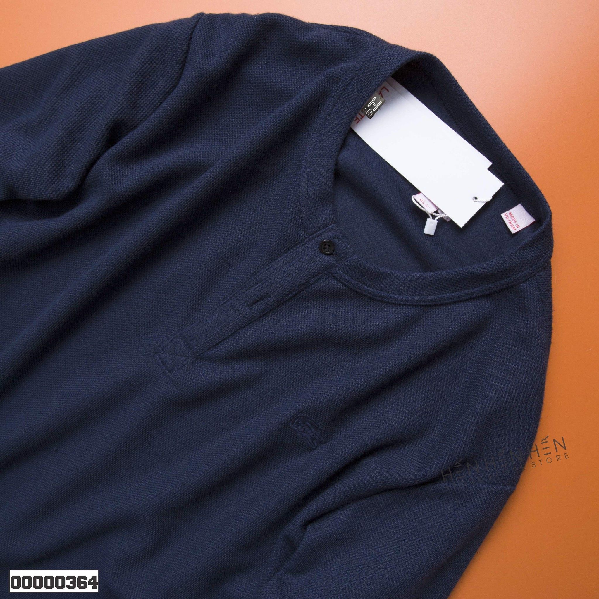 Áo henley Lcs pique 6M