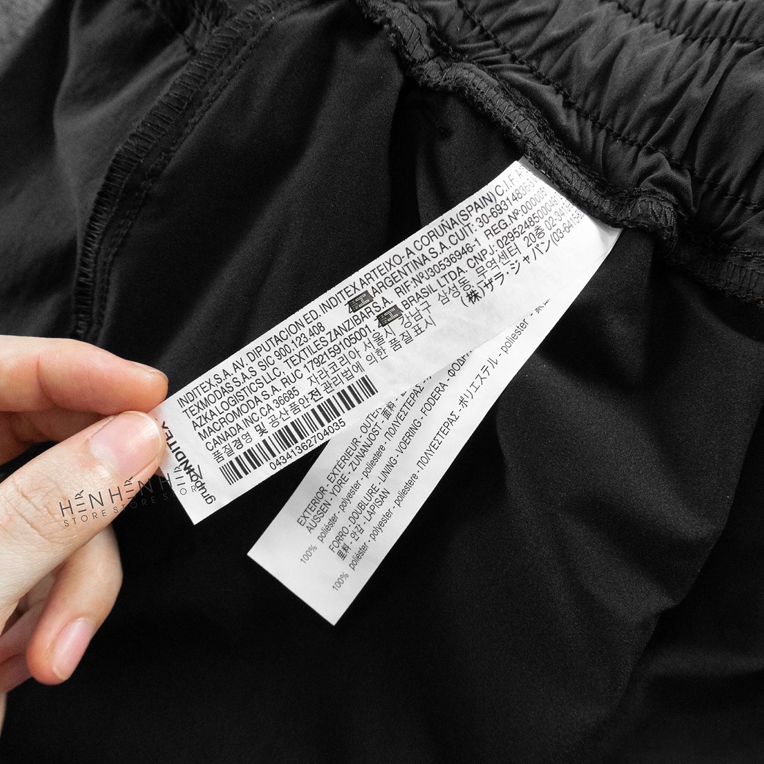 Quần jogger gió Za..ra 3M - 00000358