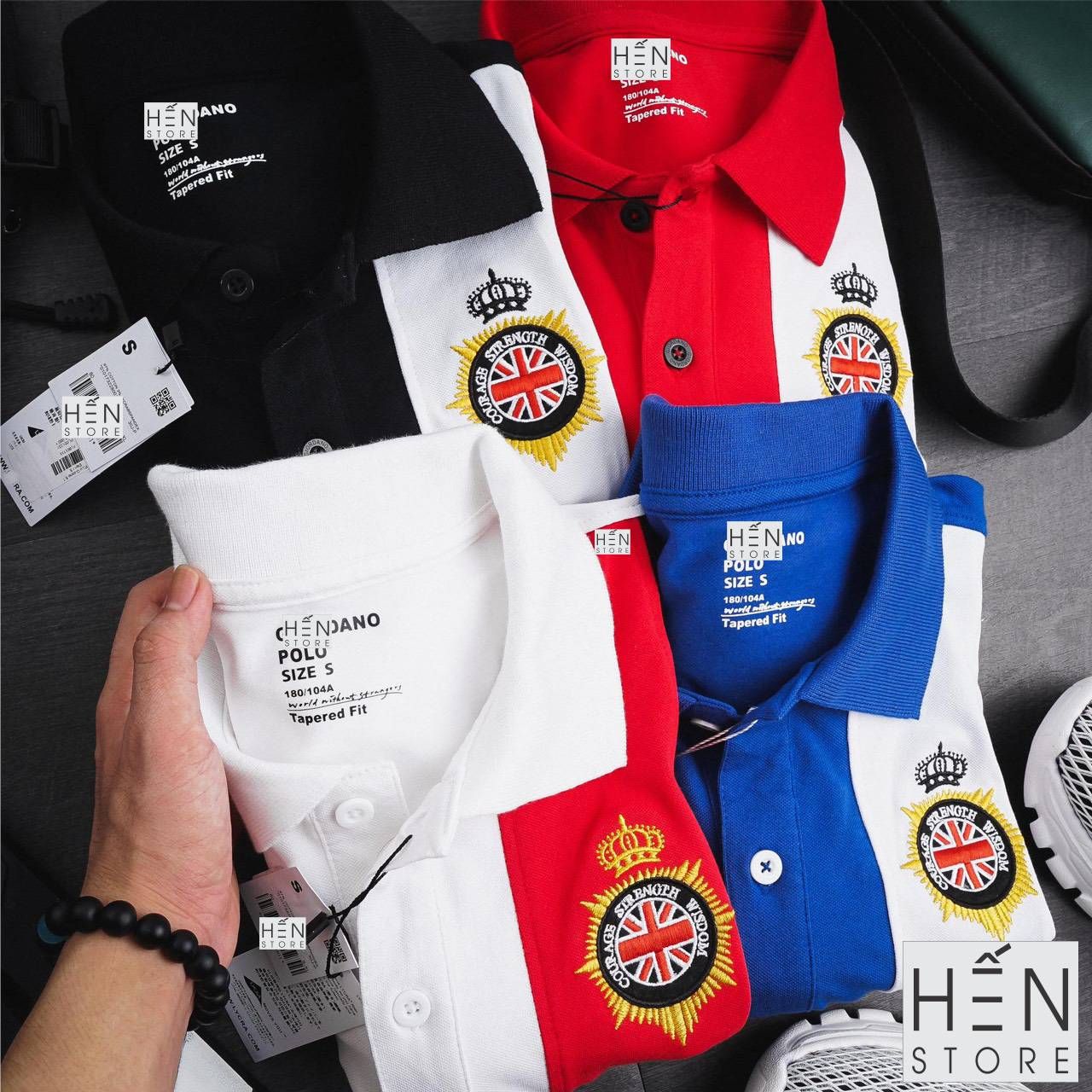 Áo Polo GD Phối 4M