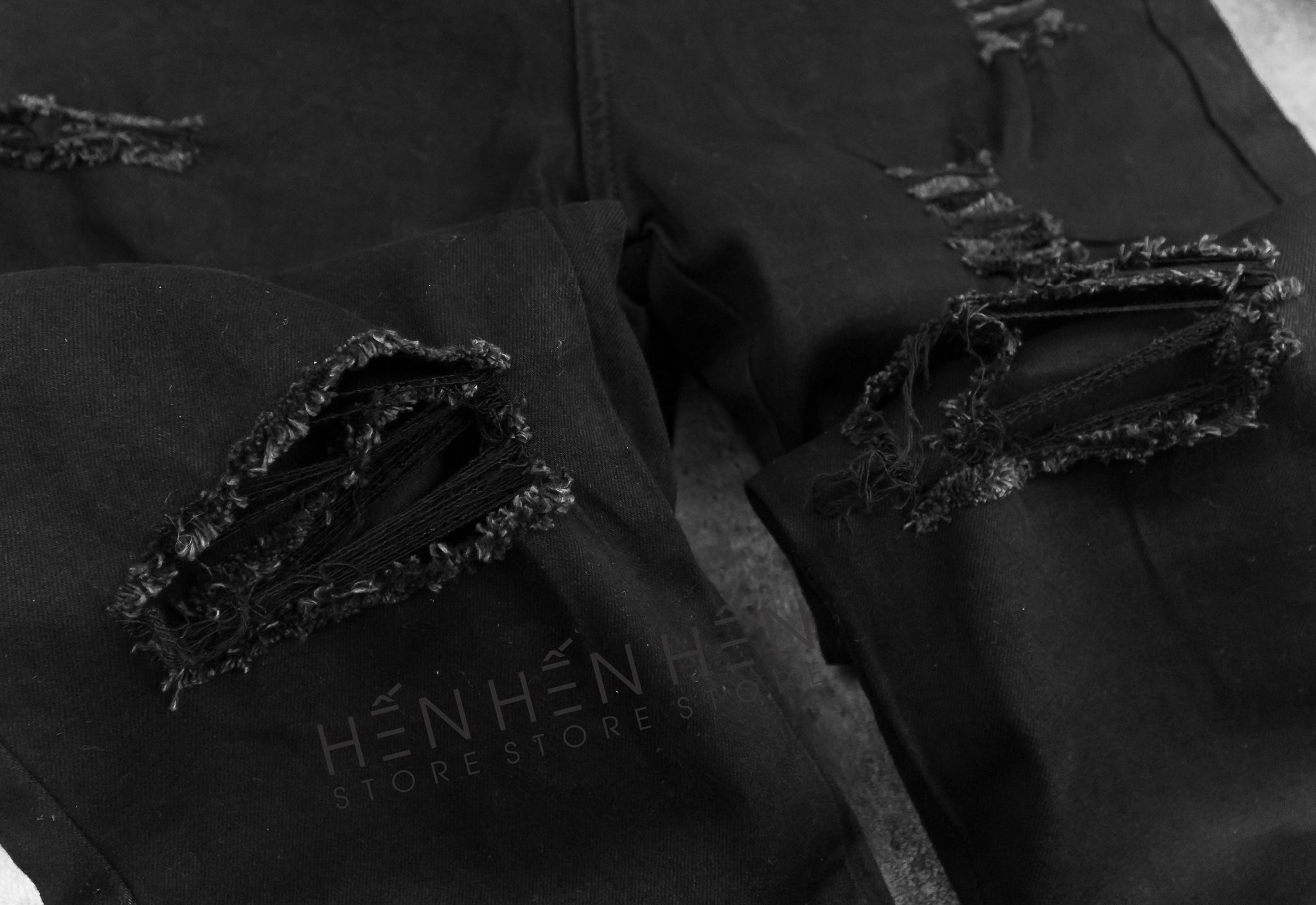 Quần Jean PP Rách Zip