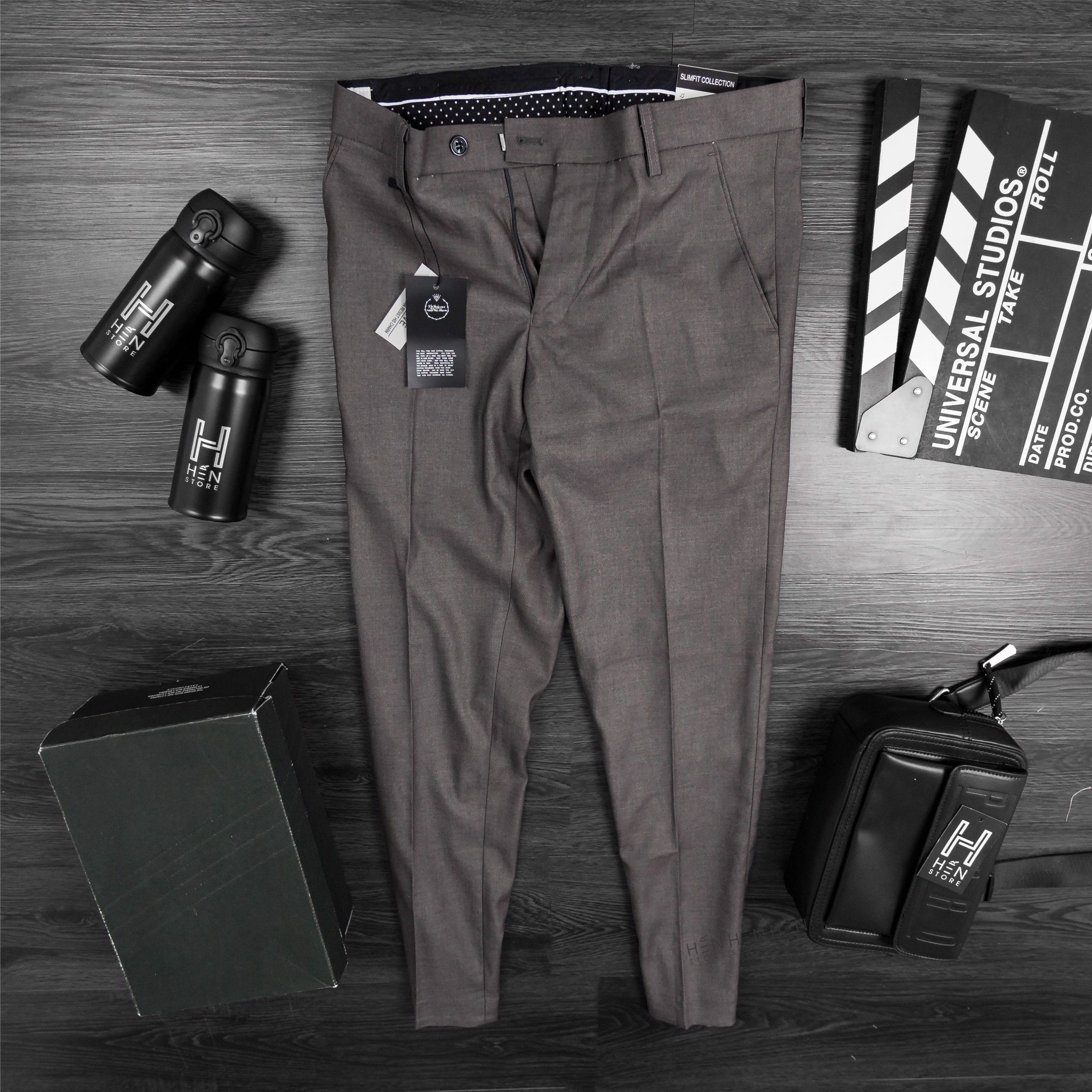 Quần Tây ACTIVE Tag Da