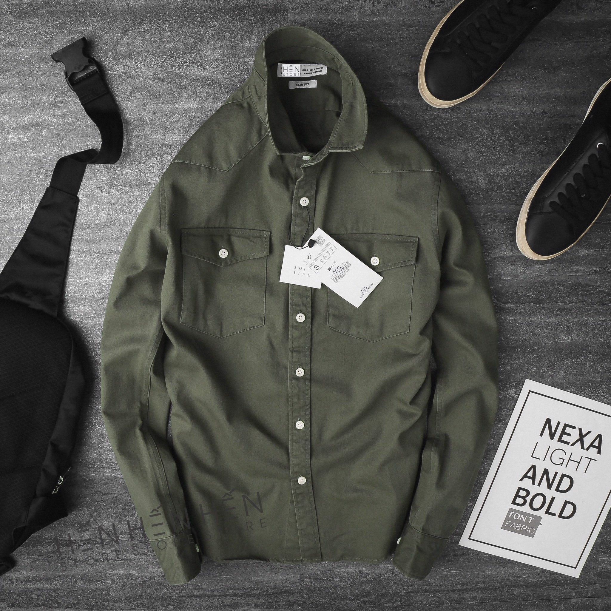 Áo Denim ZR N 6M