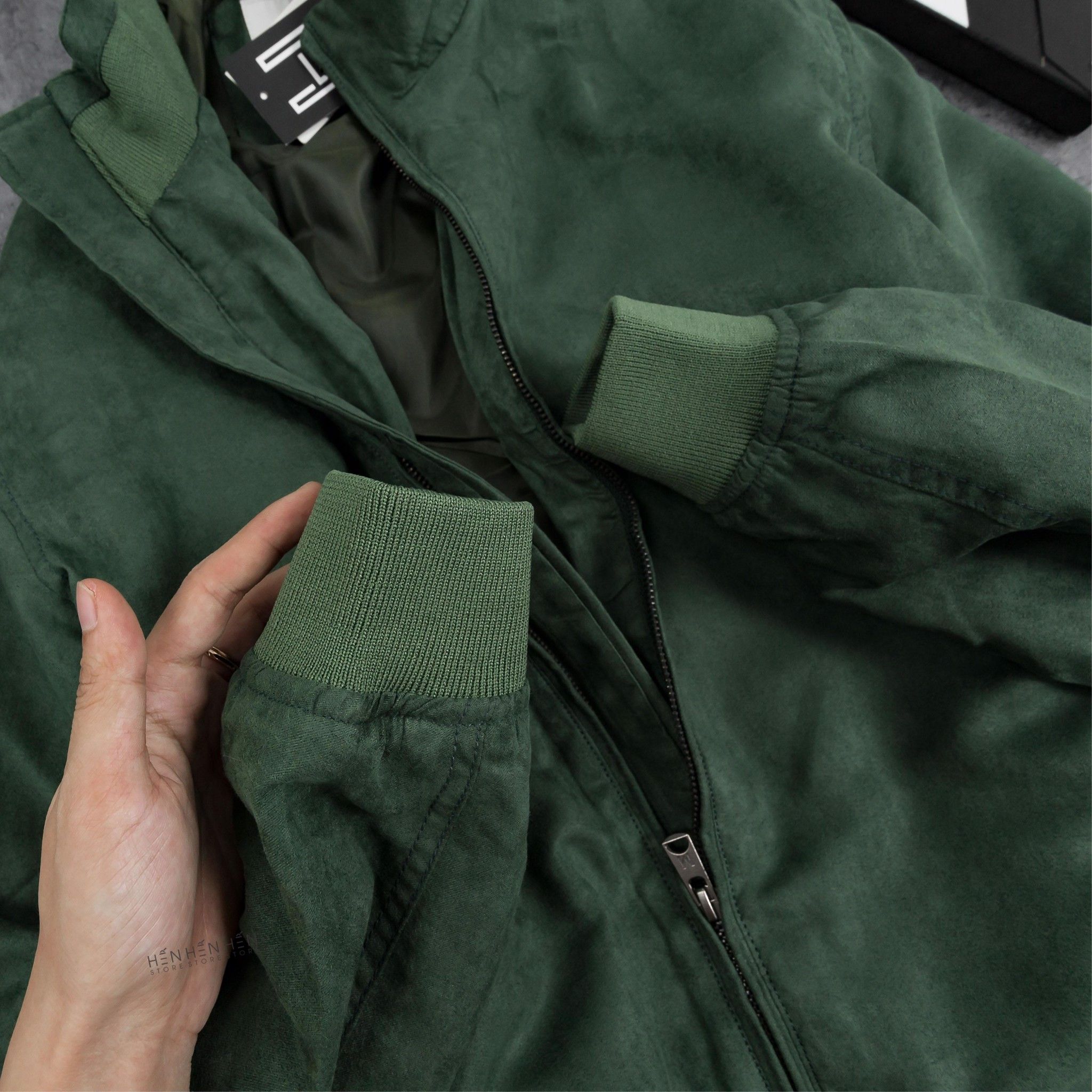 Áo Bomber Da Lộn MG 3M