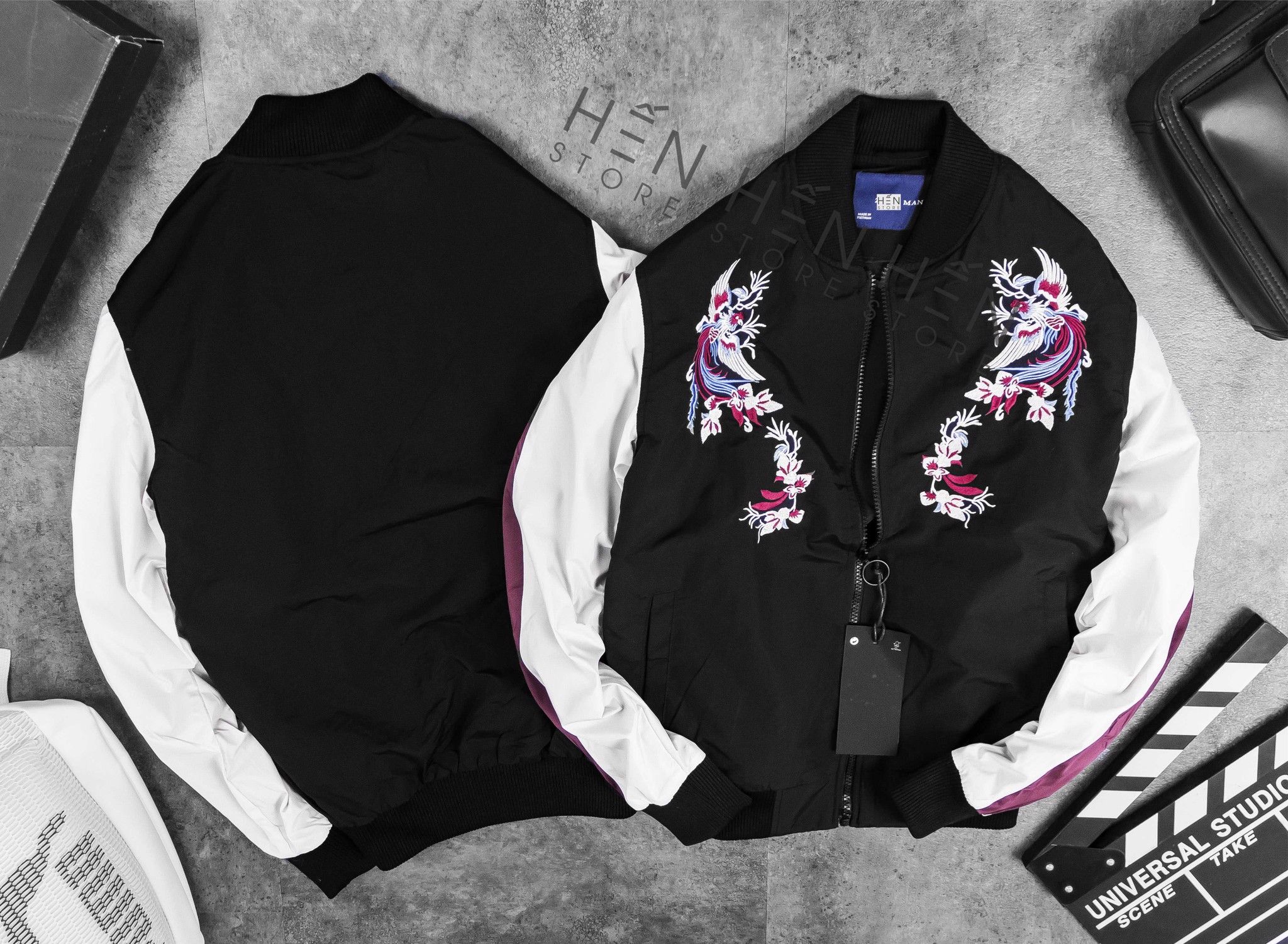 Áo Bomber ZR Thêu