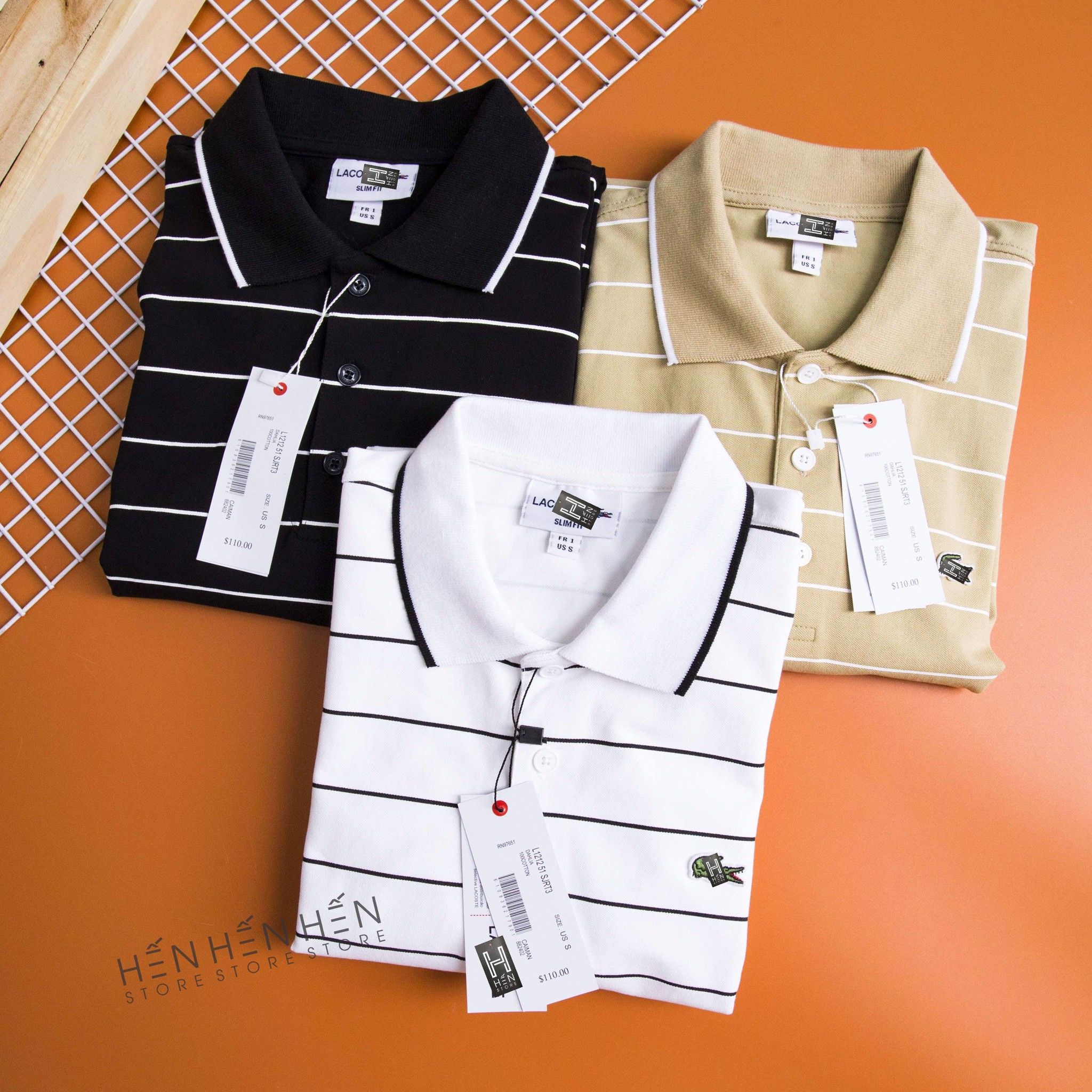 Áo polo LC full sọc 3M