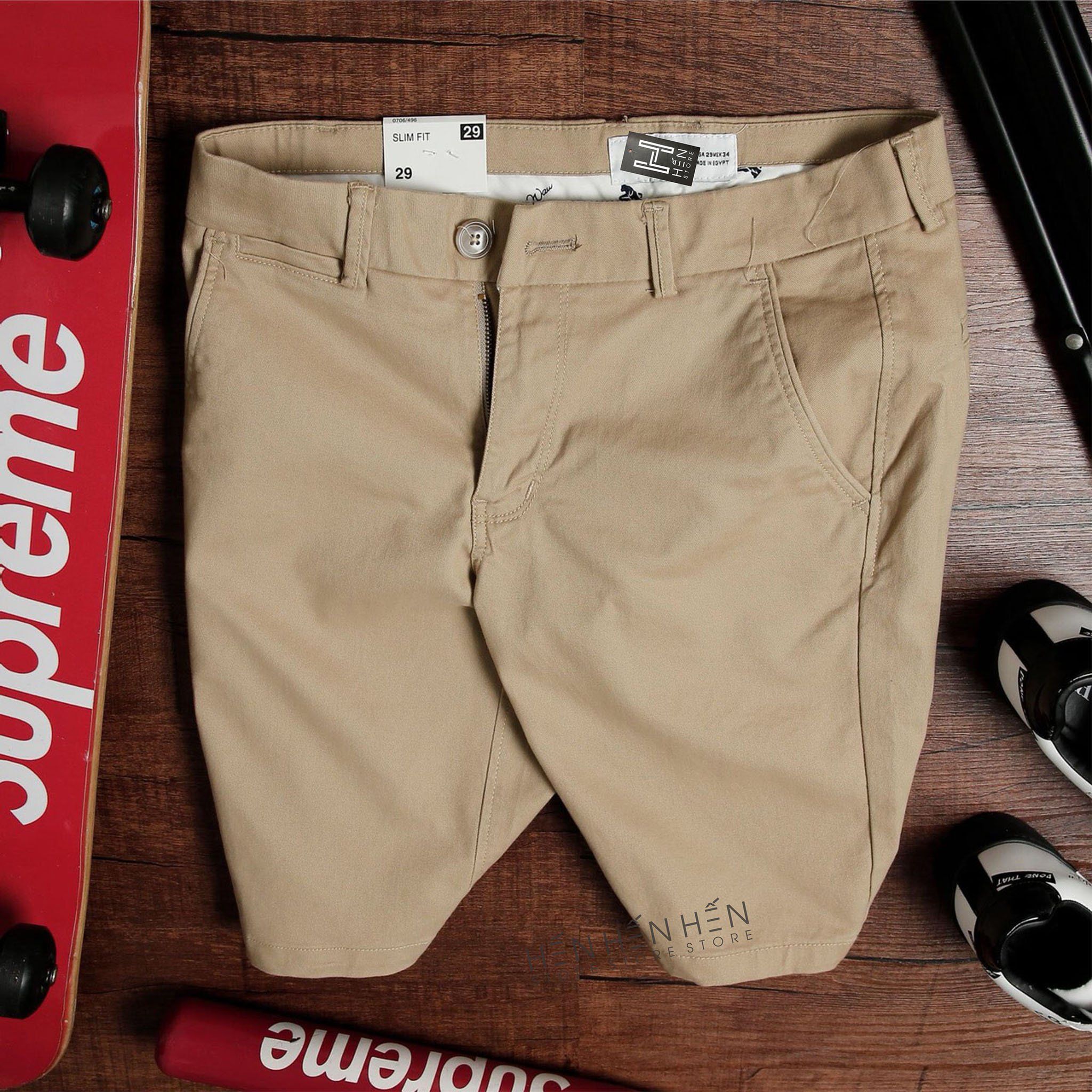 Quần short kaki Za.ra 6M
