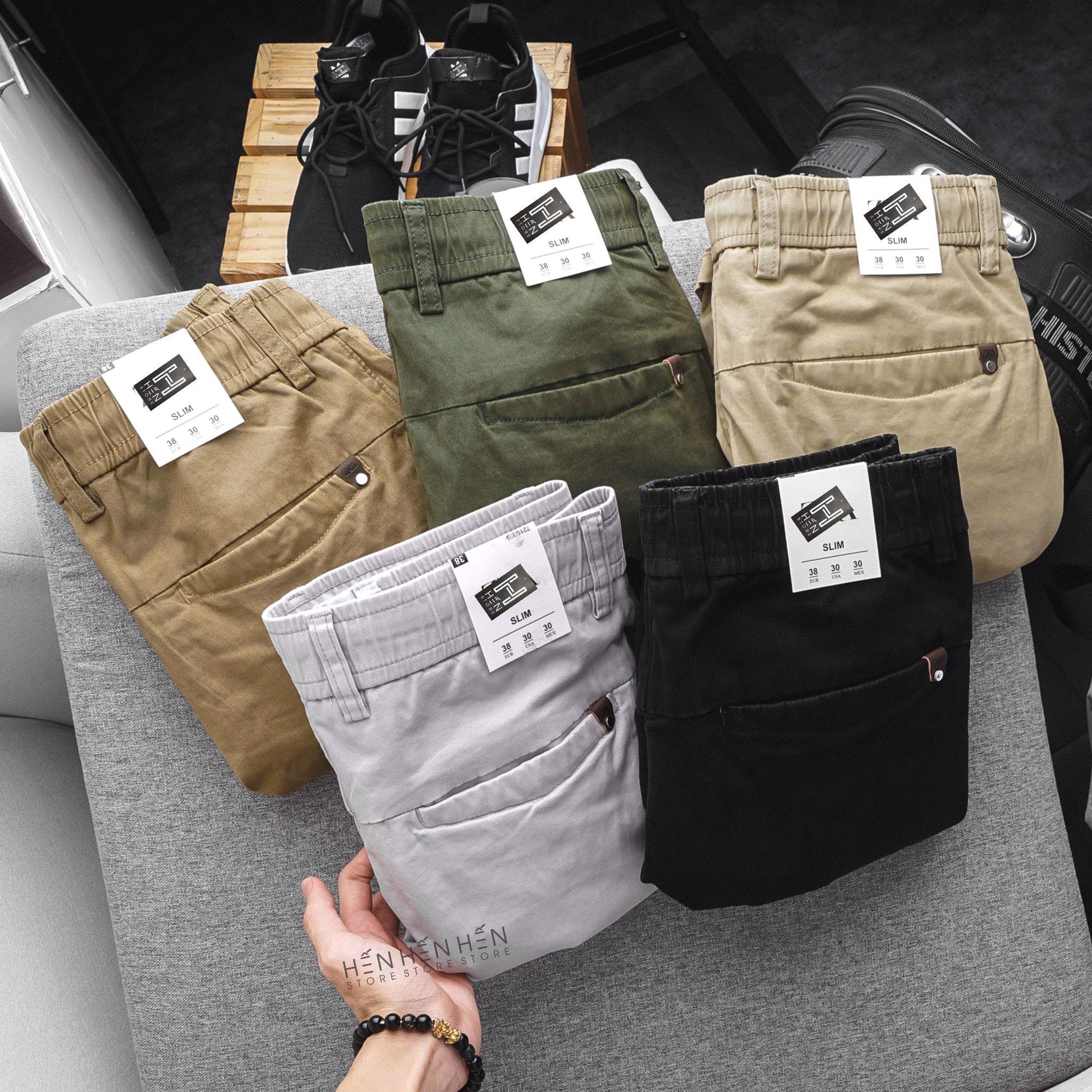 Quần short kaki Za.ra 5M new