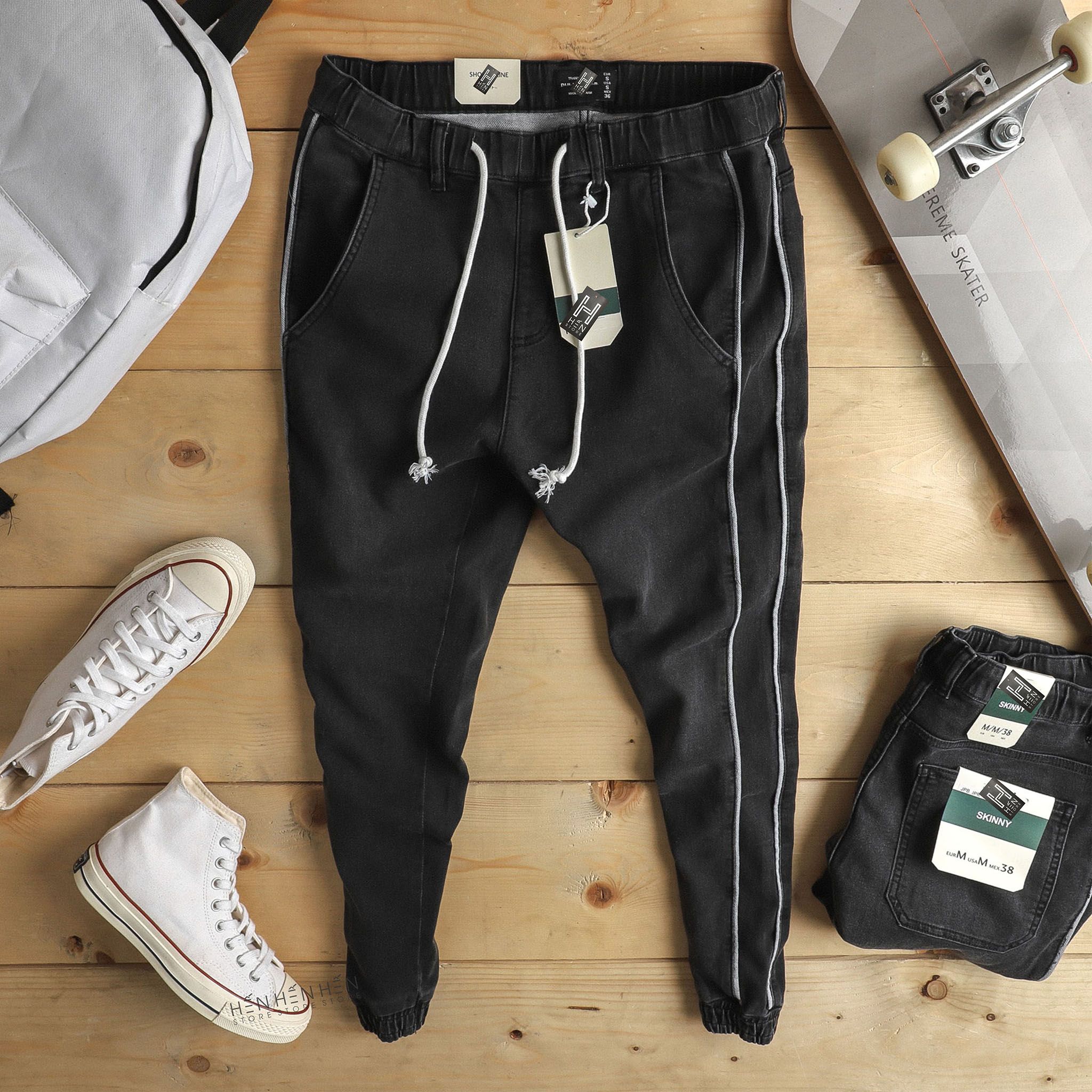 Quần jogger jean PB 2M