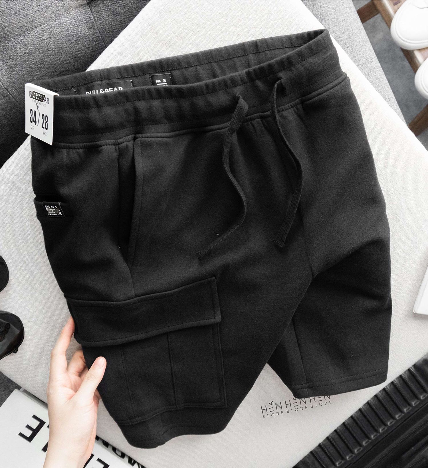 Quần short nỉ PB 5M