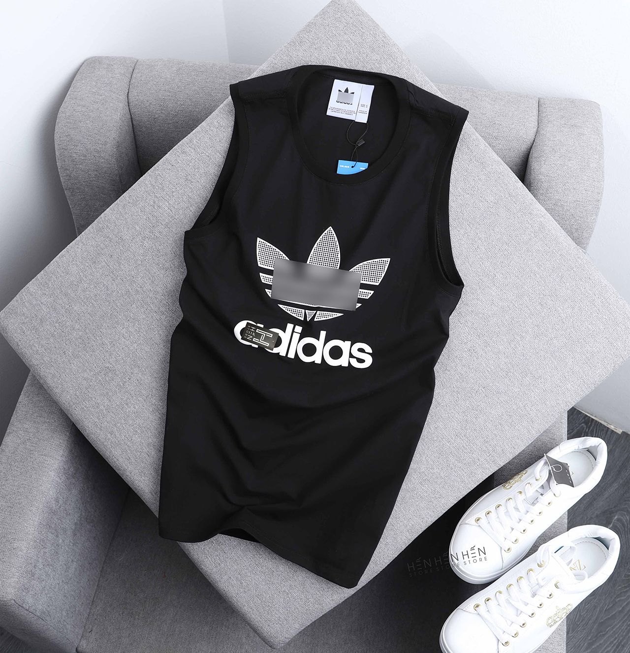 Áo tank top Adidas 3 lá 4M