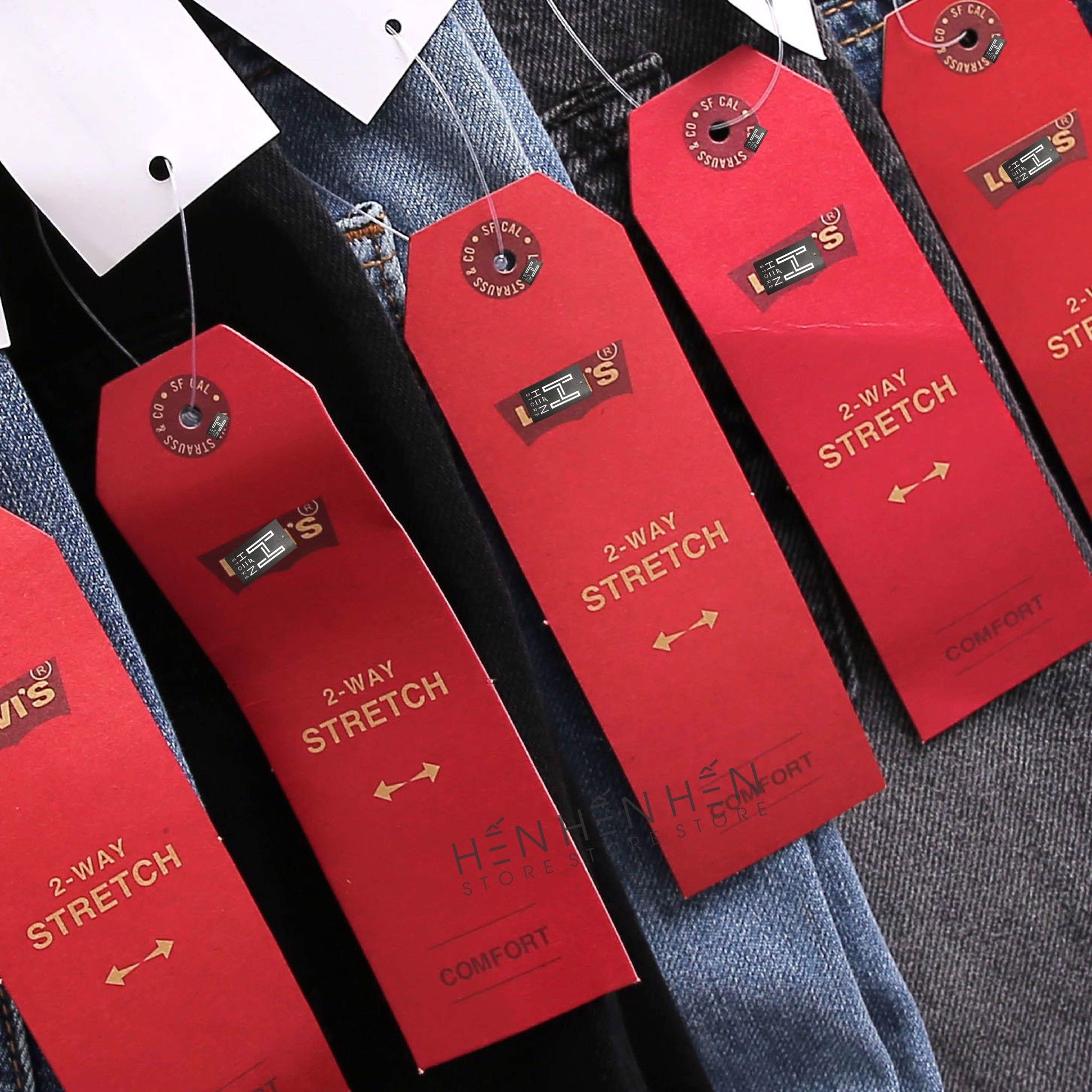Quần jean LV 505 5M(suông) - 00000416