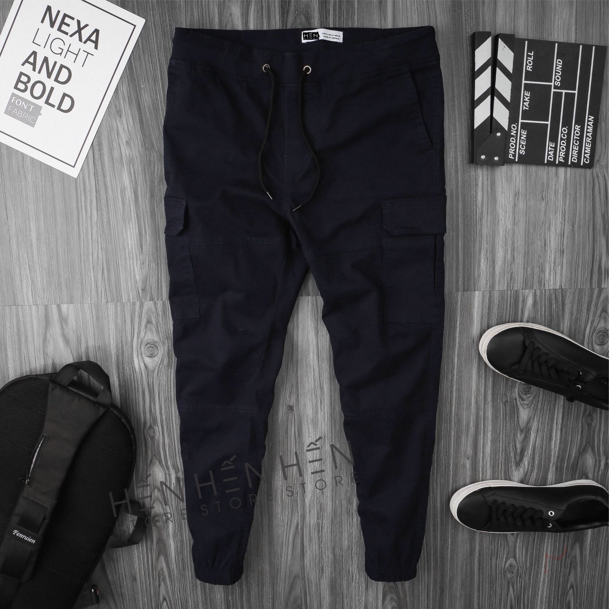 Quần Jogger Kaki ZR Túi Hộp 5M