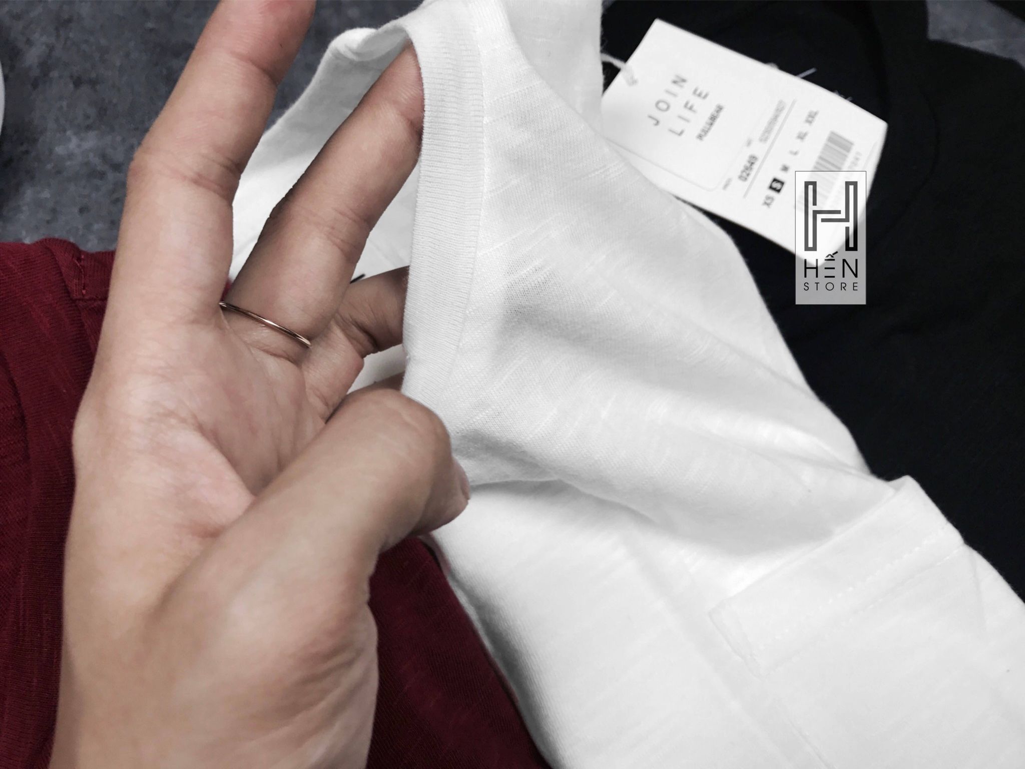 Áo Thun Xước PB 1 Túi