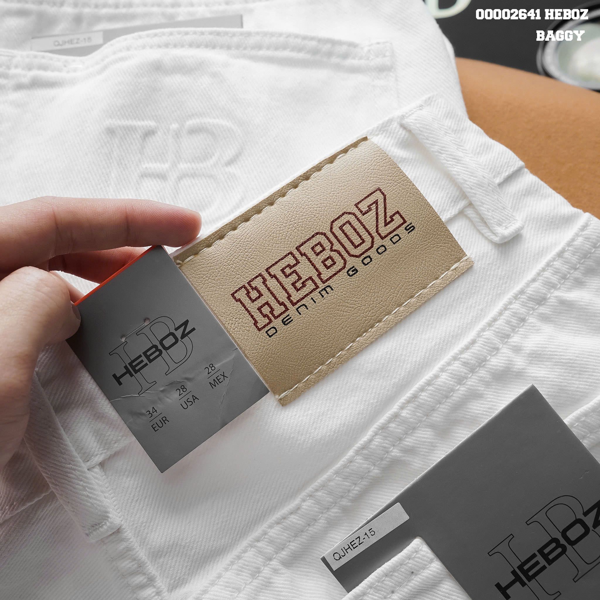 Quần jean nam Heboz dáng baggy D015 - 00002641