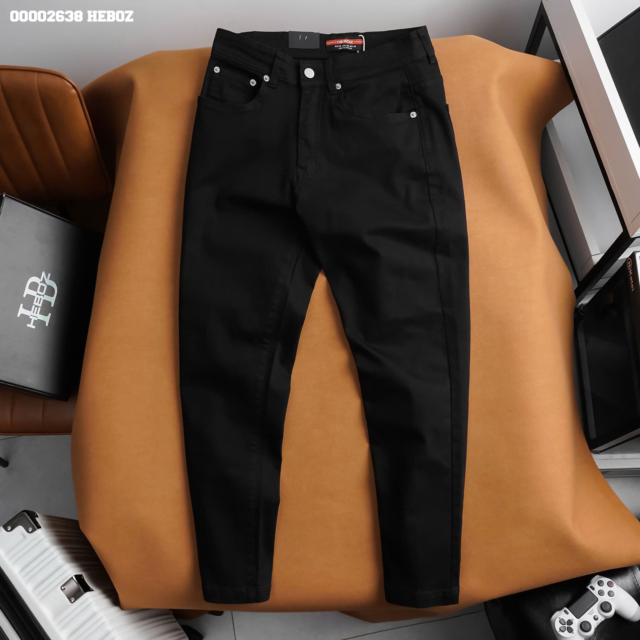 Quần kaki jean nam Heboz form slim 4M - 00002638