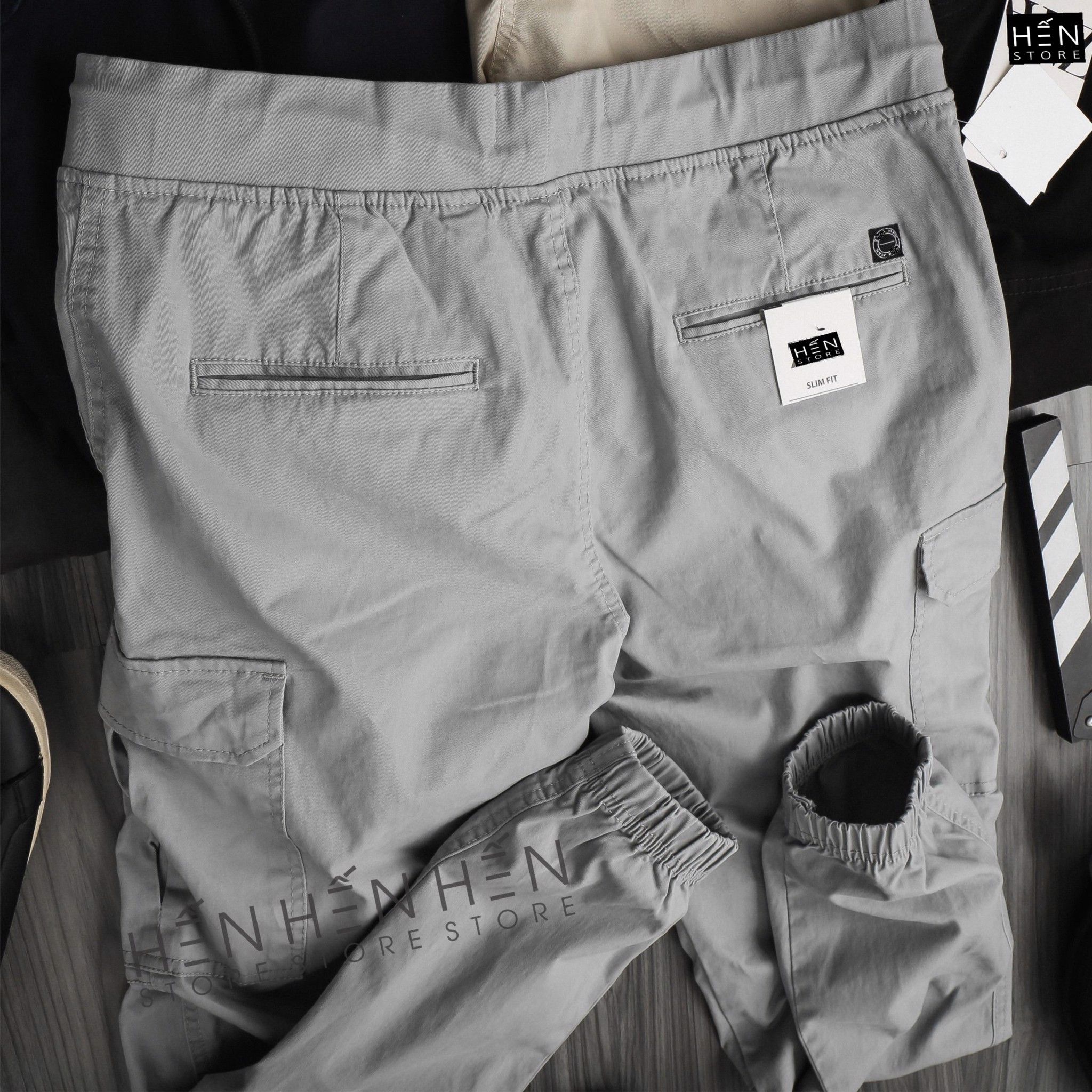 Quần Jogger Kaki ZR Túi Hộp 5M