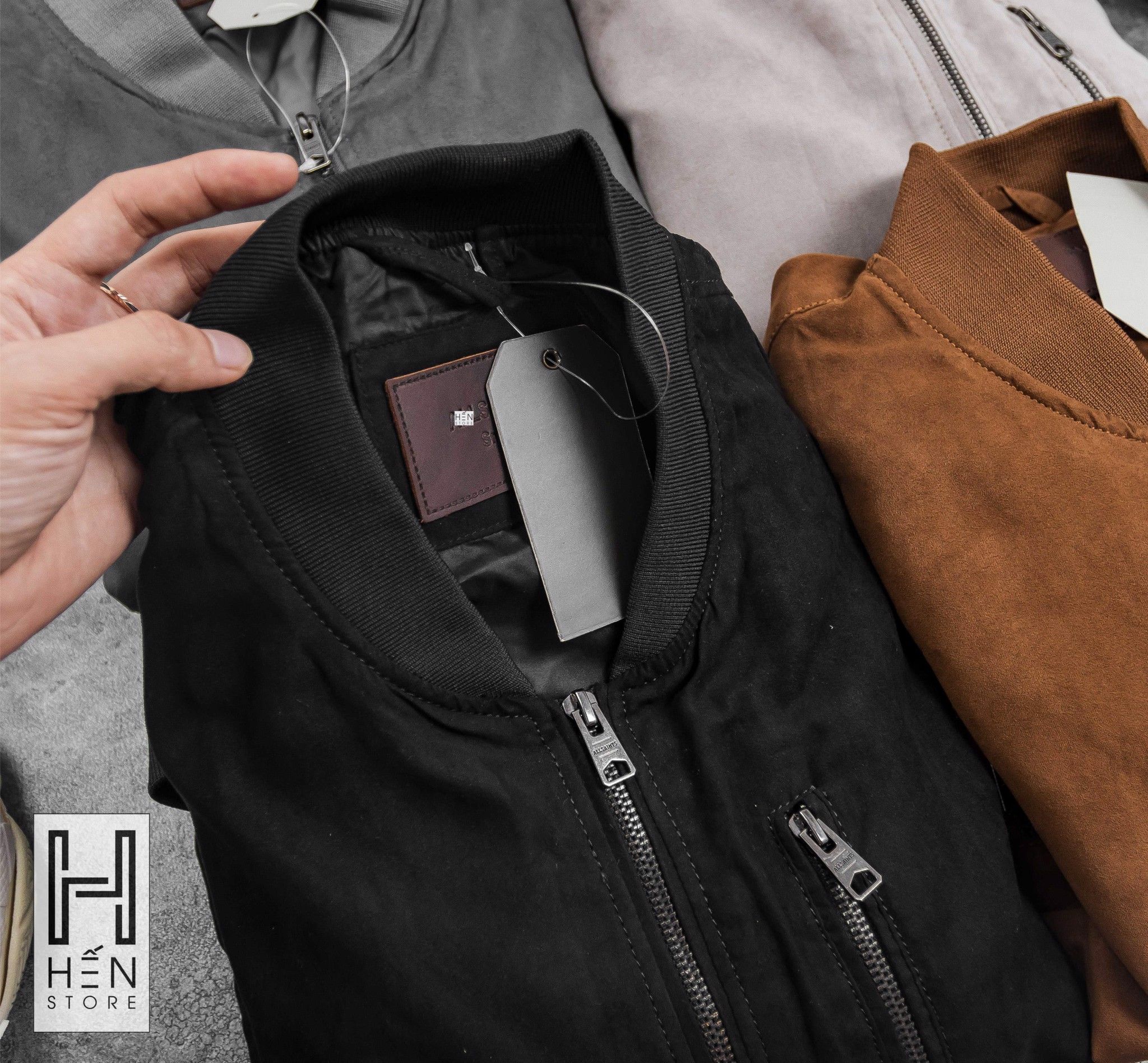 Áo Bomber Da Lộn AL 4M