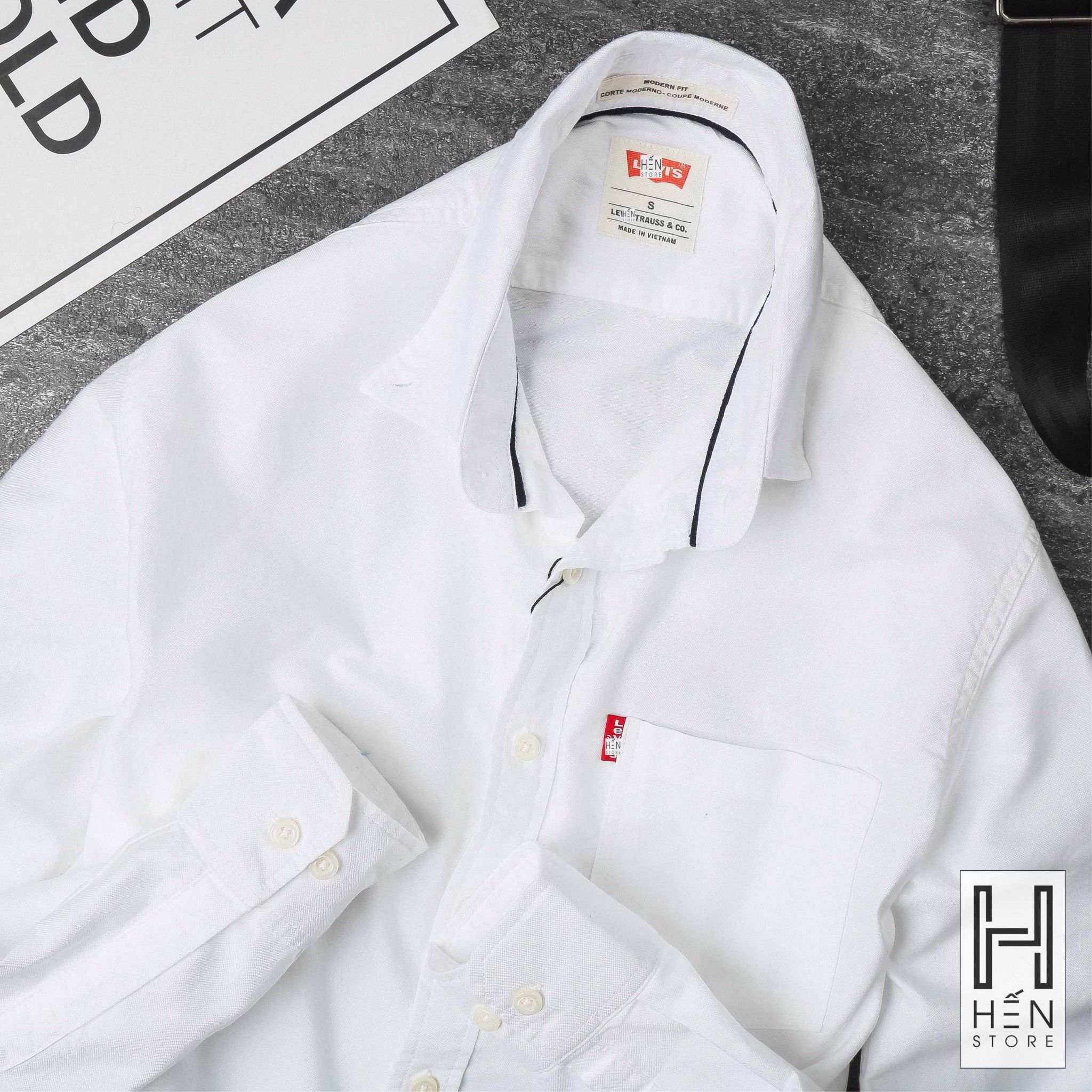 Áo Sơmi Oxford LV 1 Túi